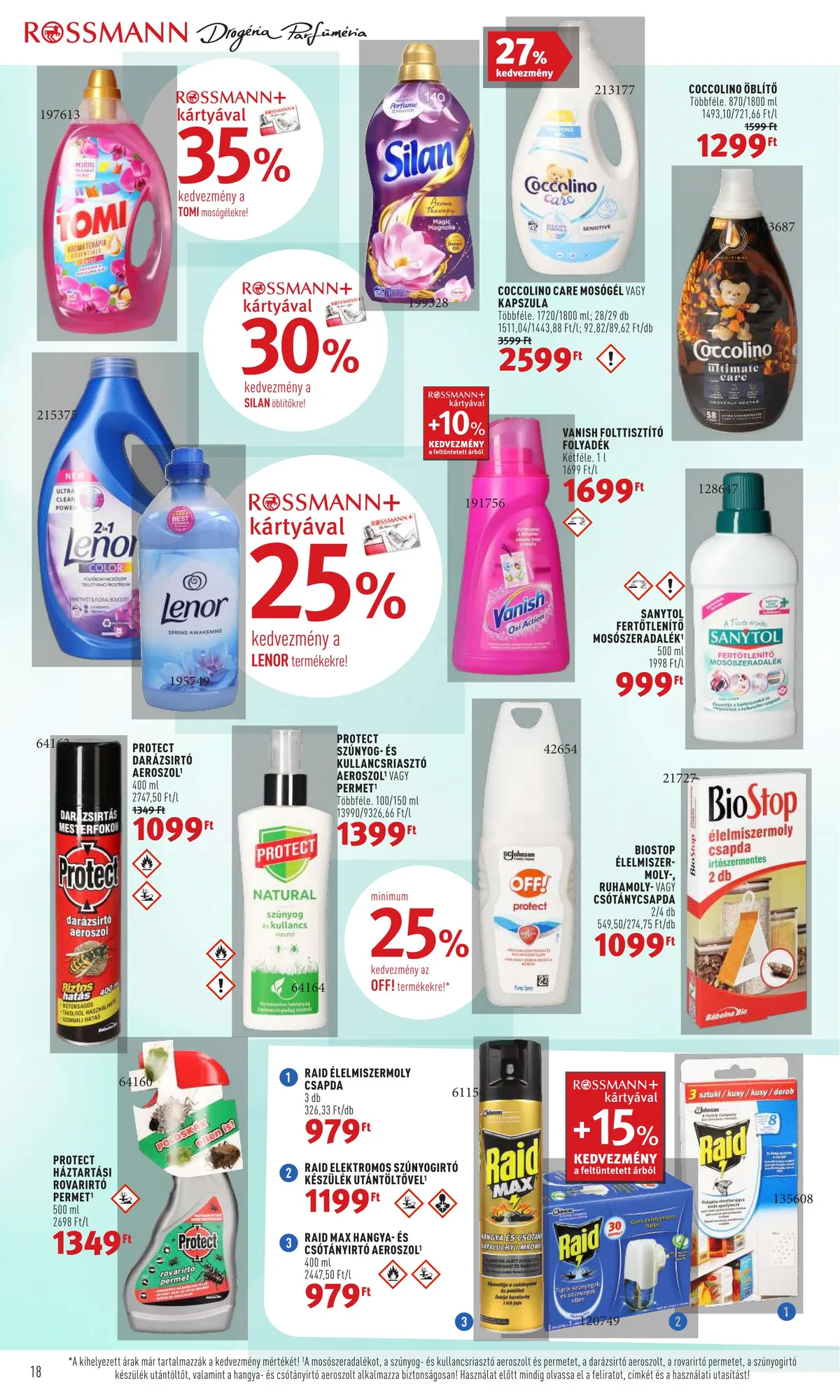 Rossmann akciós újság 05.30–06.11 – 18. oldal