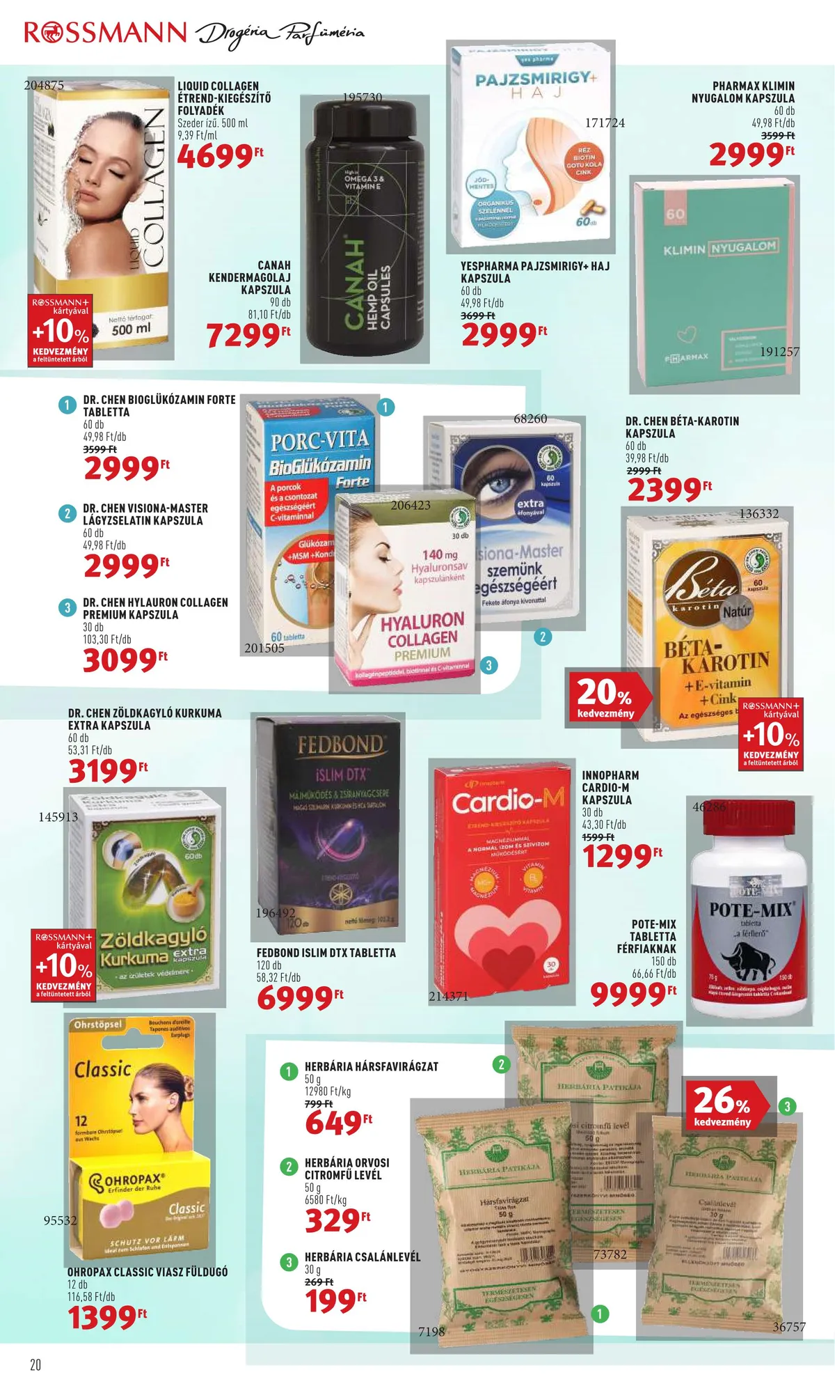 Rossmann akciós újság 05.30–06.11 – 20. oldal