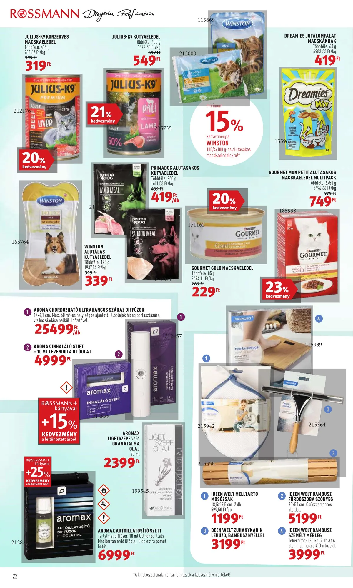 Rossmann akciós újság 05.30–06.11 – 22. oldal