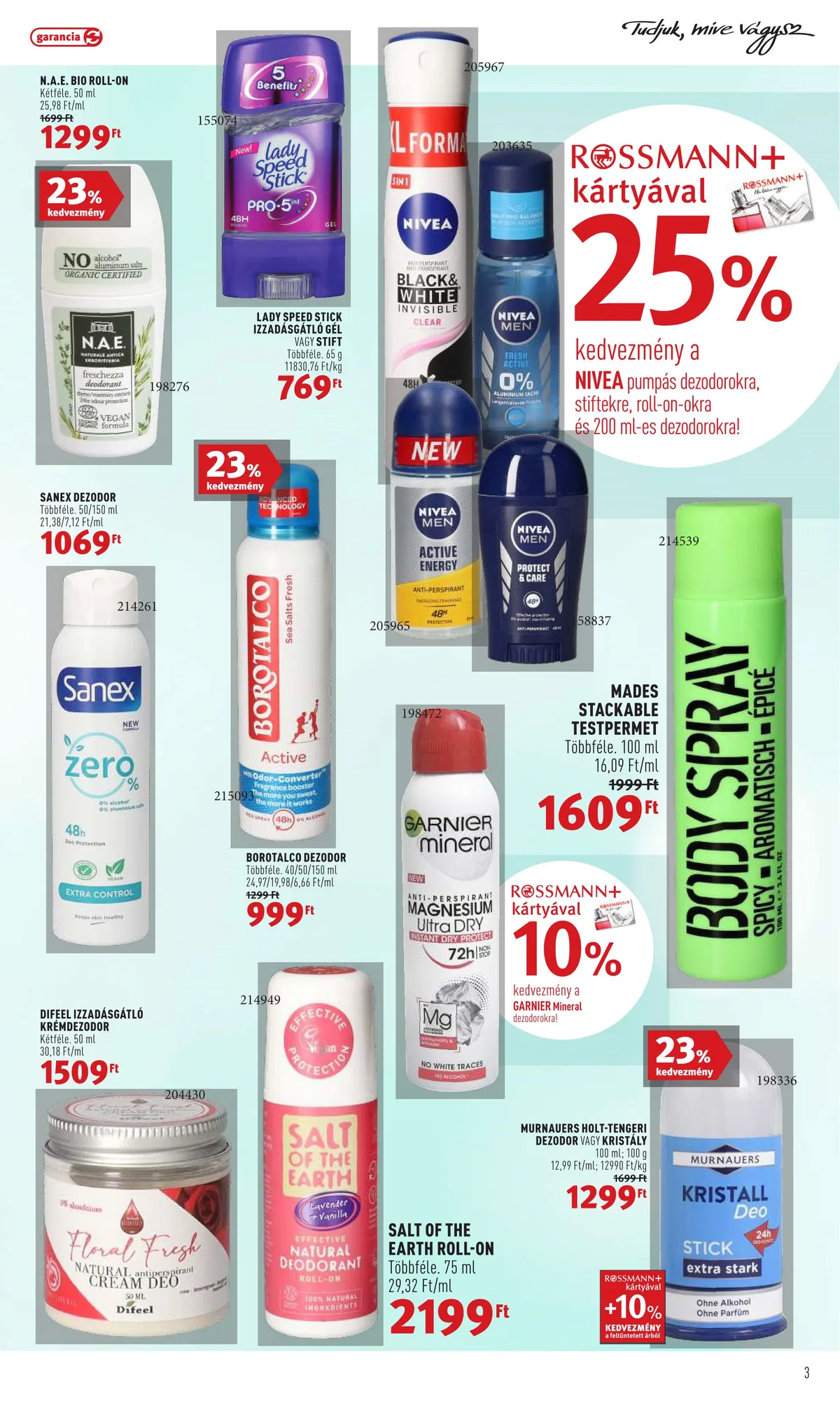 Rossmann akciós újság 05.30–06.11 – 3. oldal