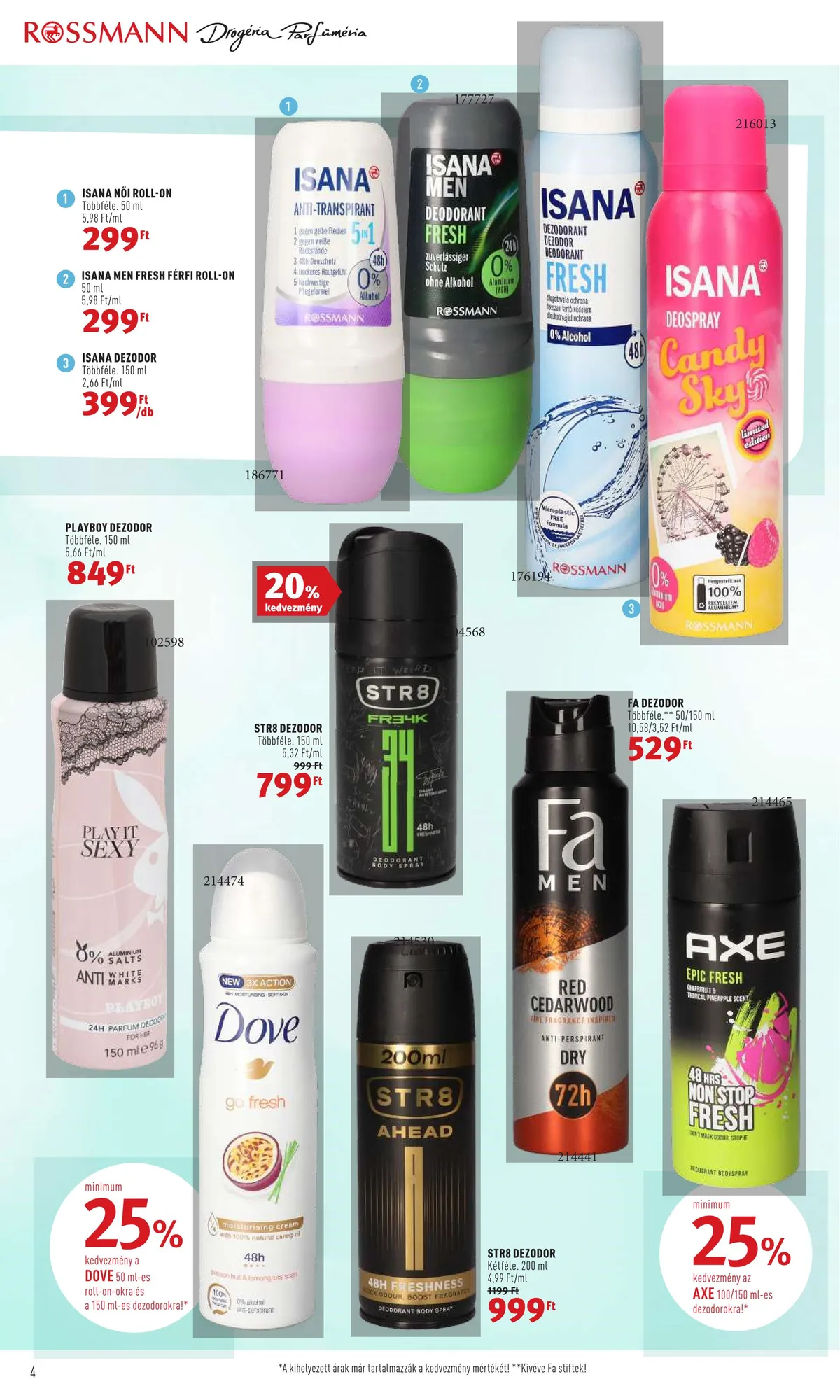 Rossmann akciós újság 05.30–06.11 – 4. oldal