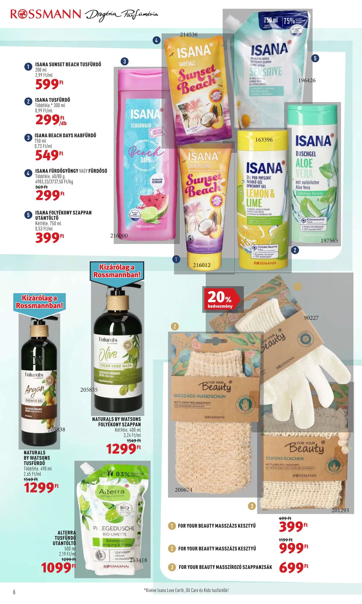 Rossmann akciós újság 05.30–06.11 – 6. oldal