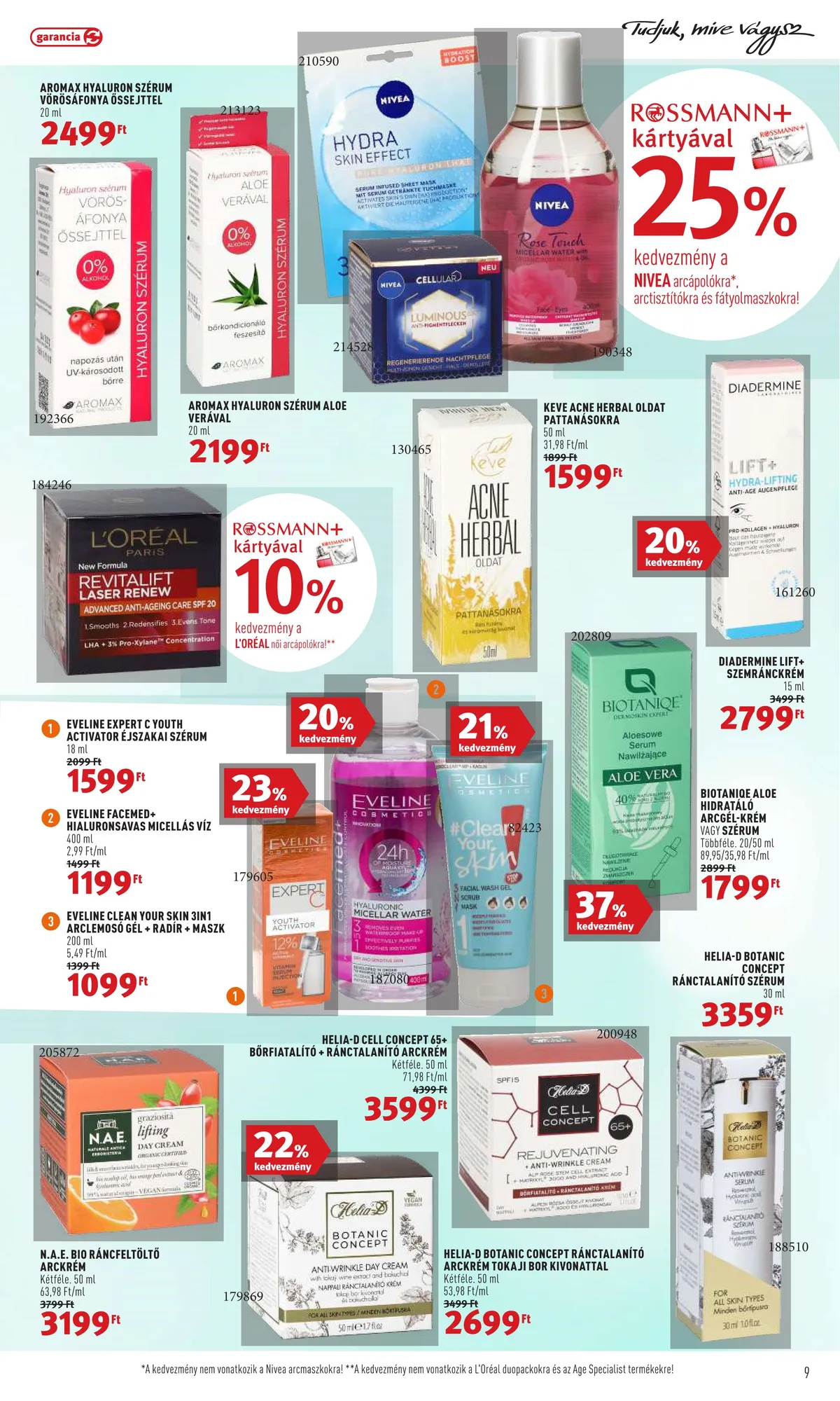 Rossmann akciós újság 05.30–06.11 – 9. oldal