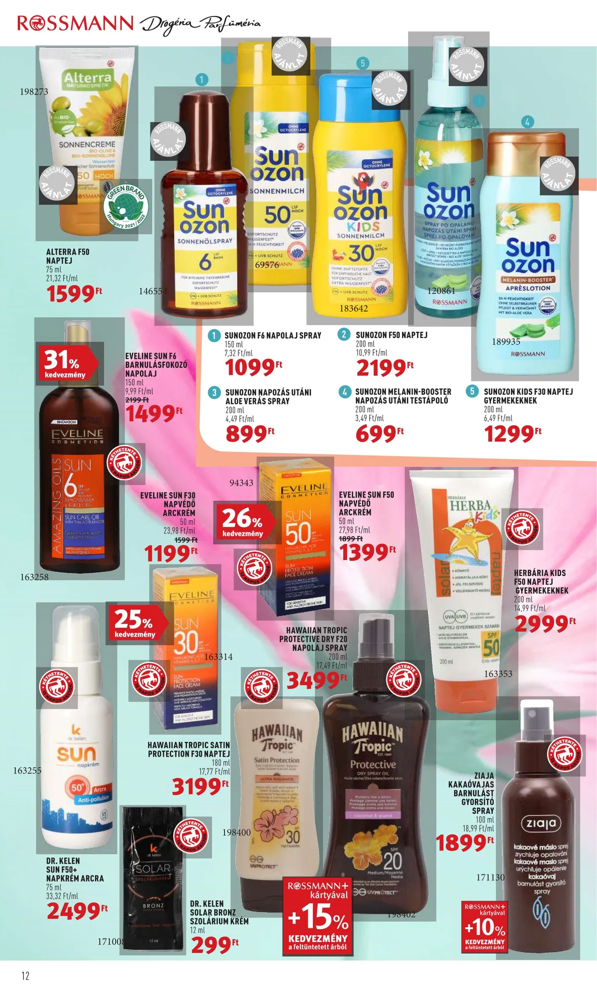 Rossmann akciós újság 06.13–06.24 – 12. oldal