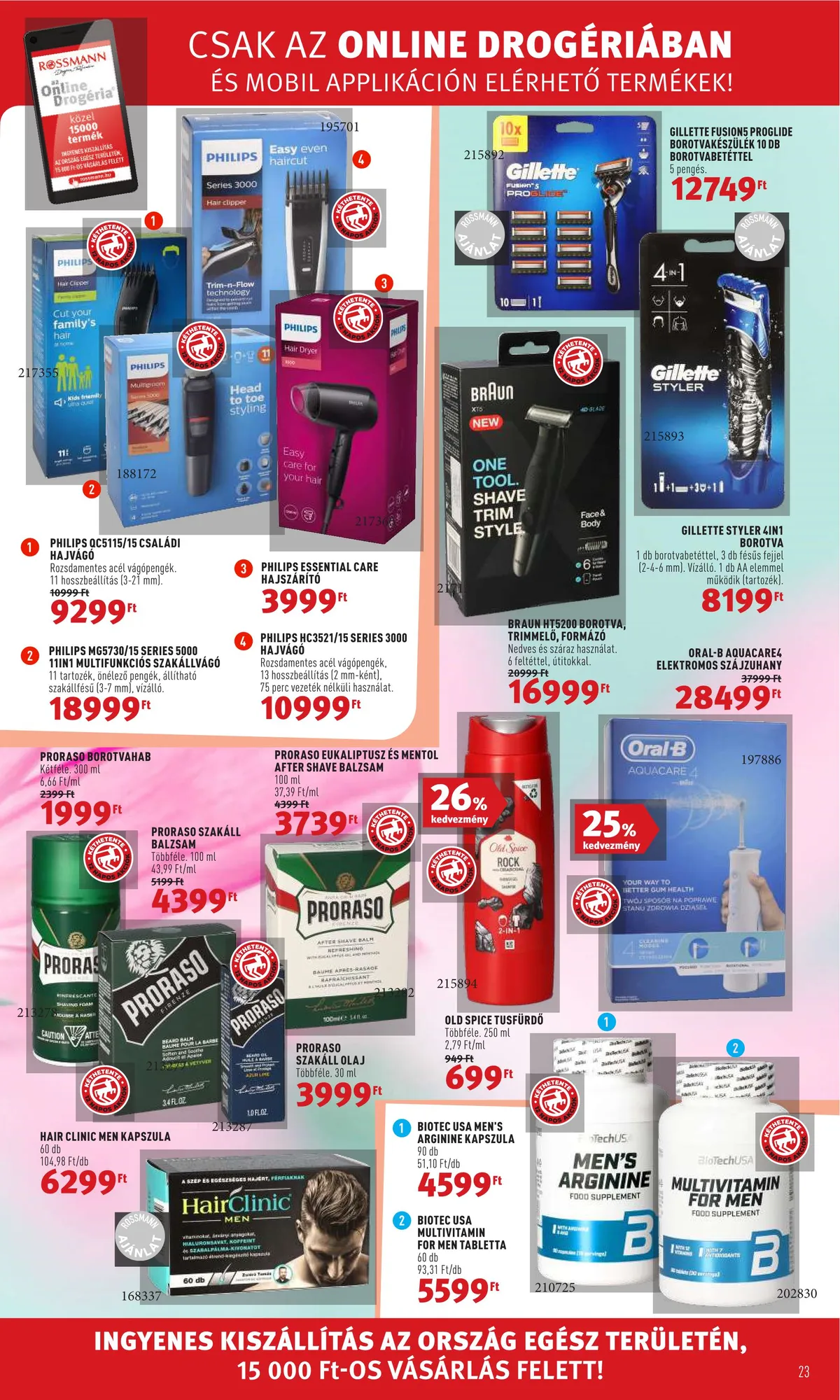 Rossmann akciós újság 06.13–06.24 – 23. oldal