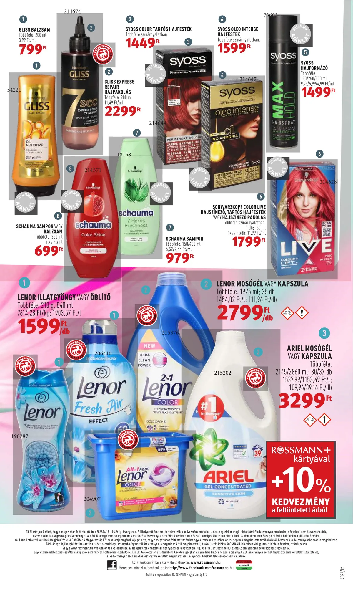 Rossmann akciós újság 06.13–06.24 – 24. oldal