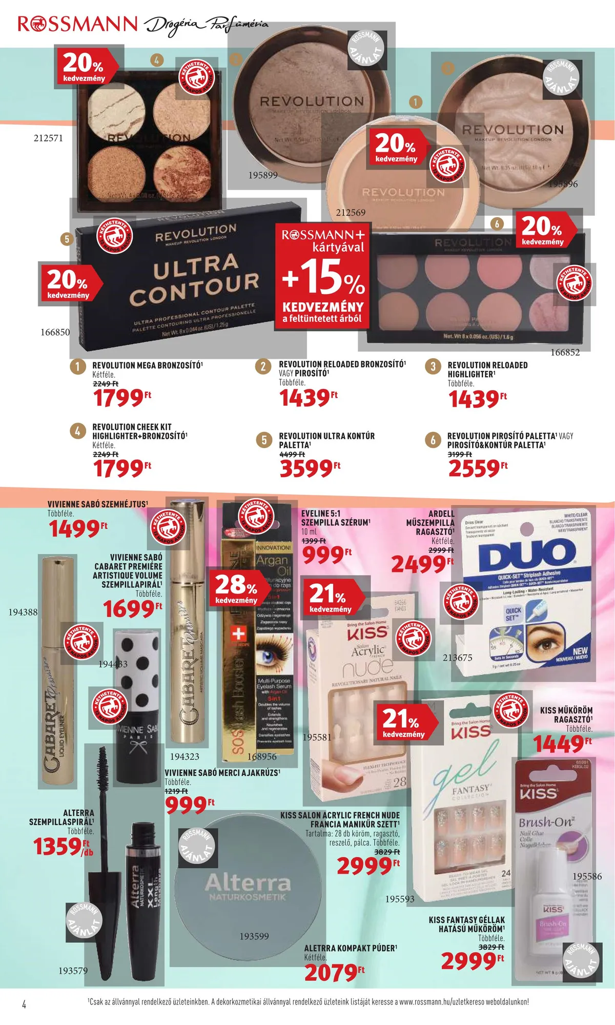 Rossmann akciós újság 06.13–06.24 – 4. oldal