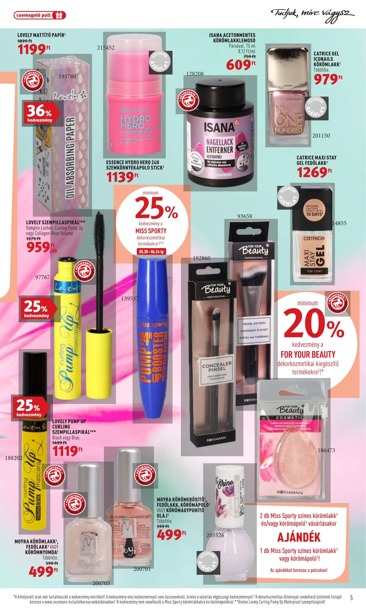 Rossmann akciós újság 06.13–06.24 – 5. oldal