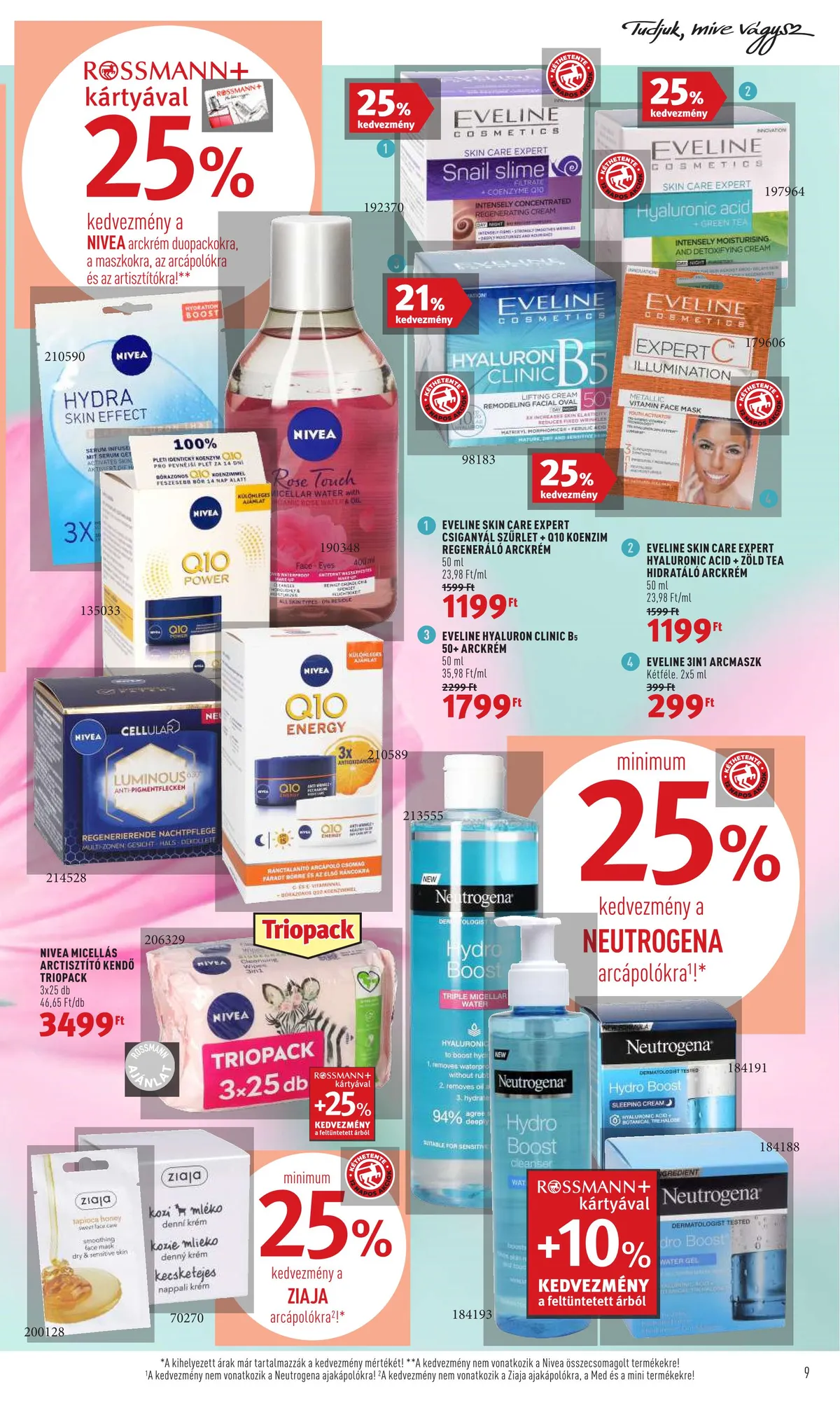 Rossmann akciós újság 06.13–06.24 – 9. oldal