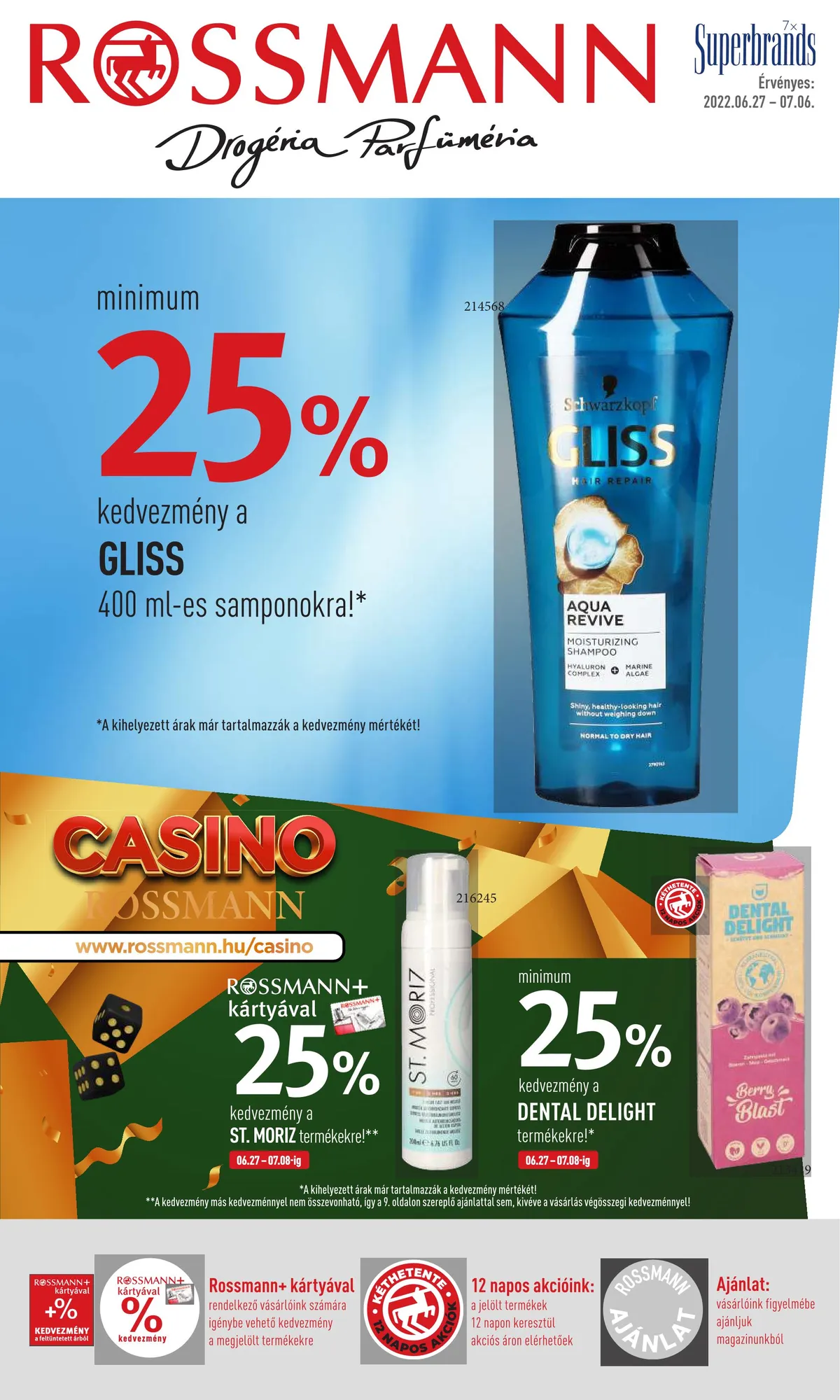 Rossmann akciós újság 06.27–07.06