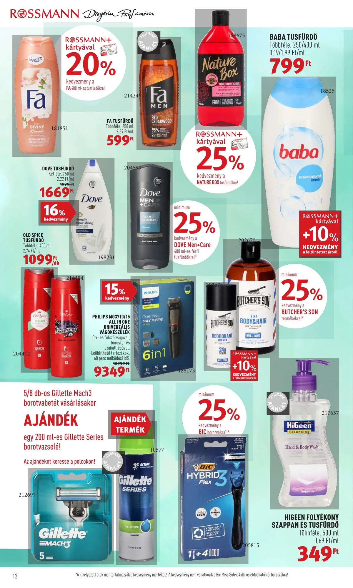 Rossmann akciós újság 06.27–07.06 – 12. oldal