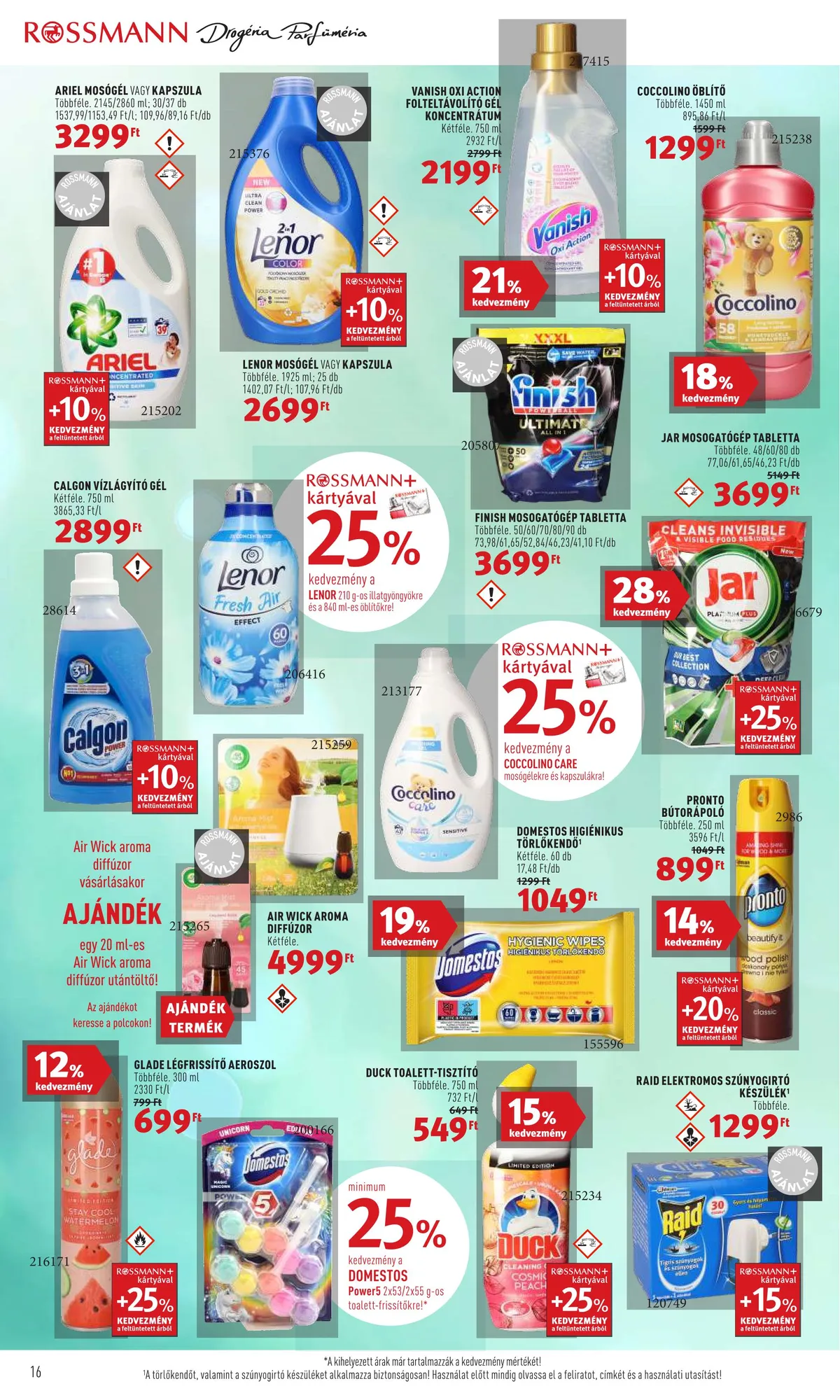 Rossmann akciós újság 06.27–07.06 – 16. oldal