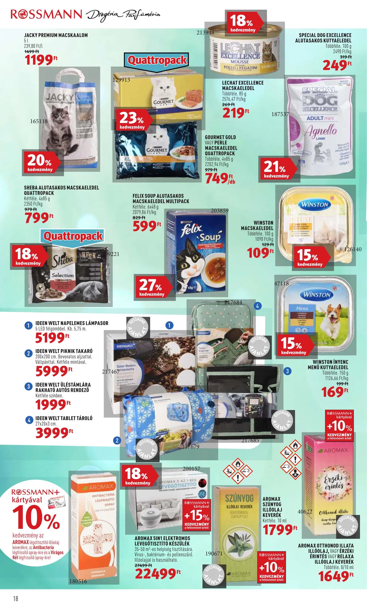 Rossmann akciós újság 06.27–07.06 – 18. oldal