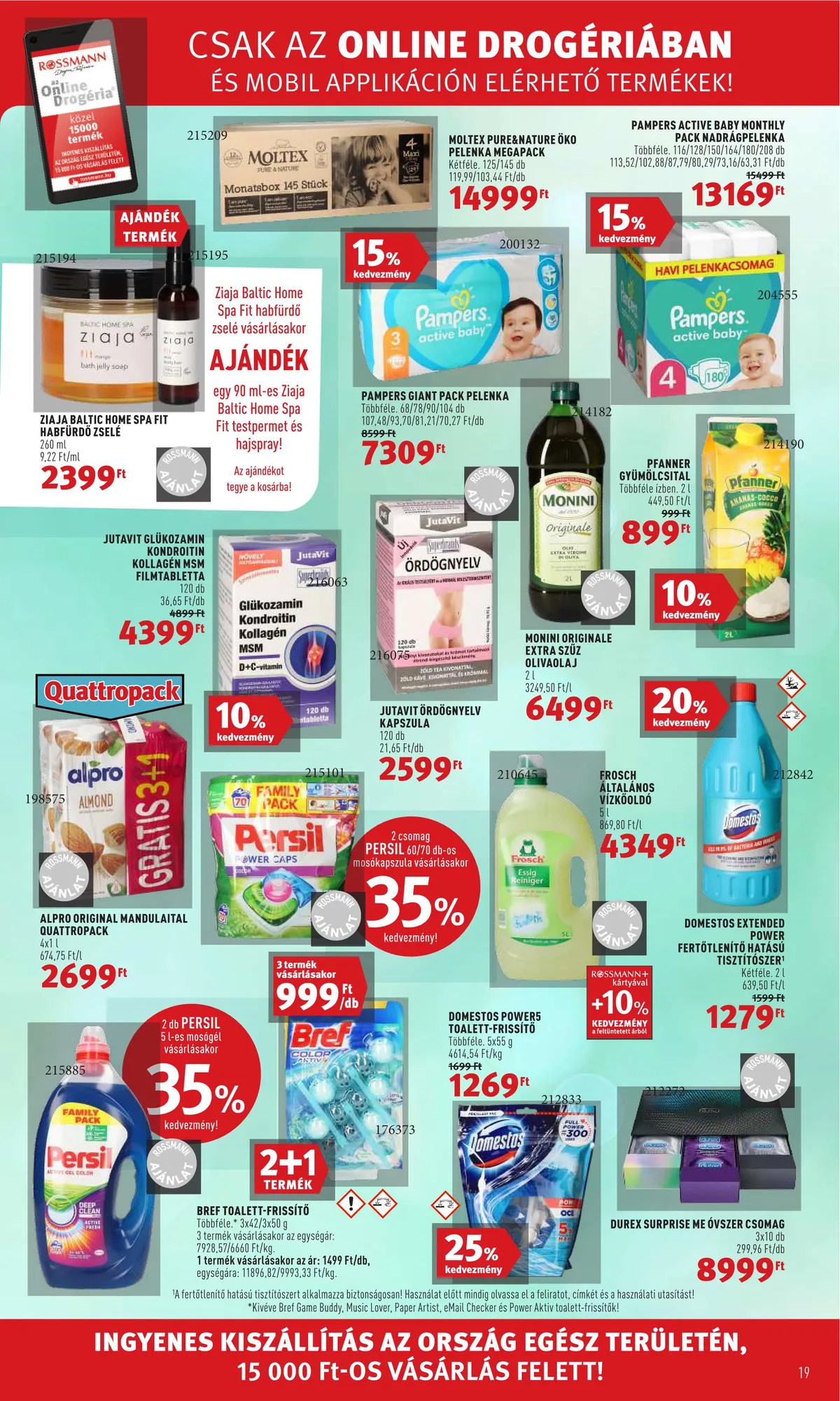 Rossmann akciós újság 06.27–07.06 – 19. oldal