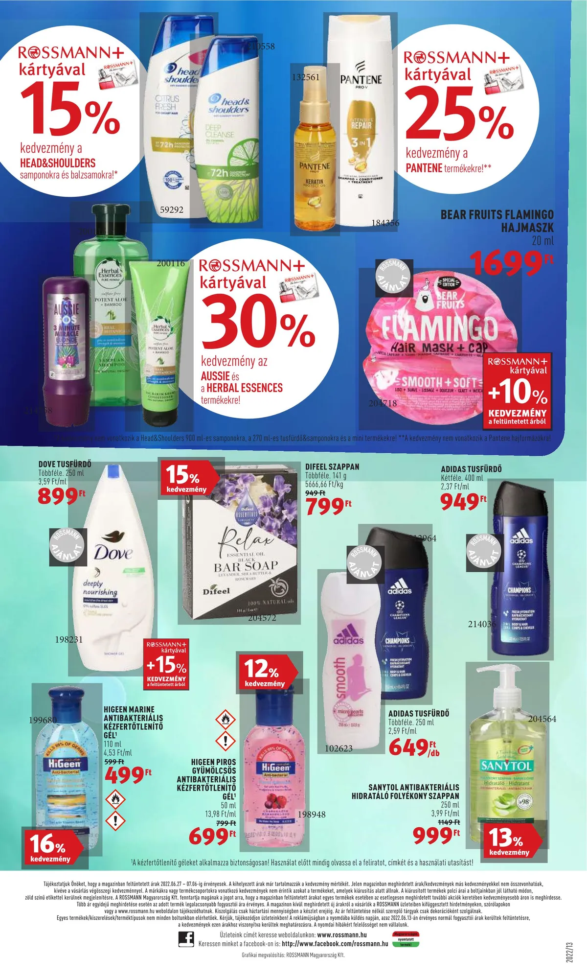 Rossmann akciós újság 06.27–07.06 – 20. oldal