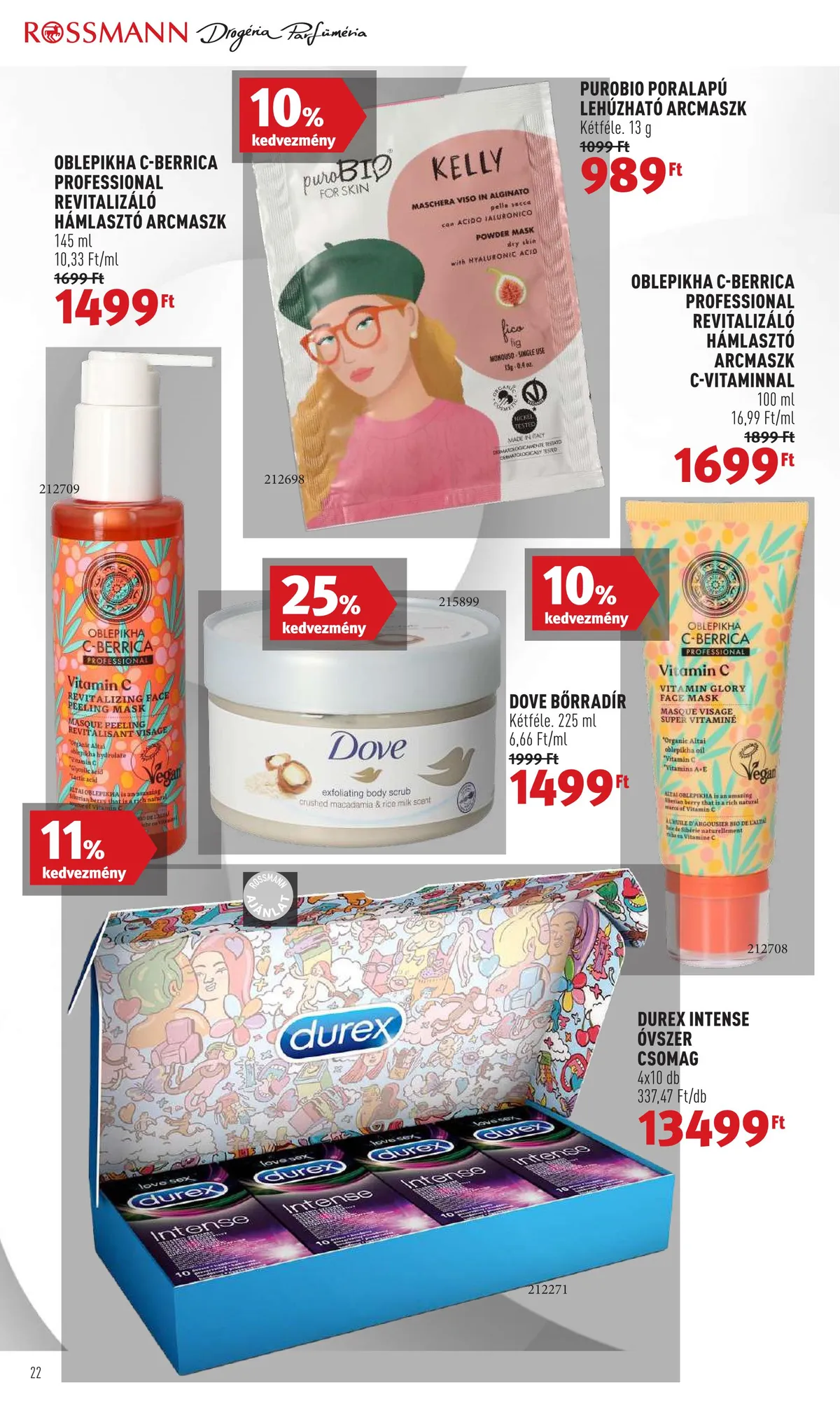 Rossmann akciós újság 06.27–07.06 – 22. oldal