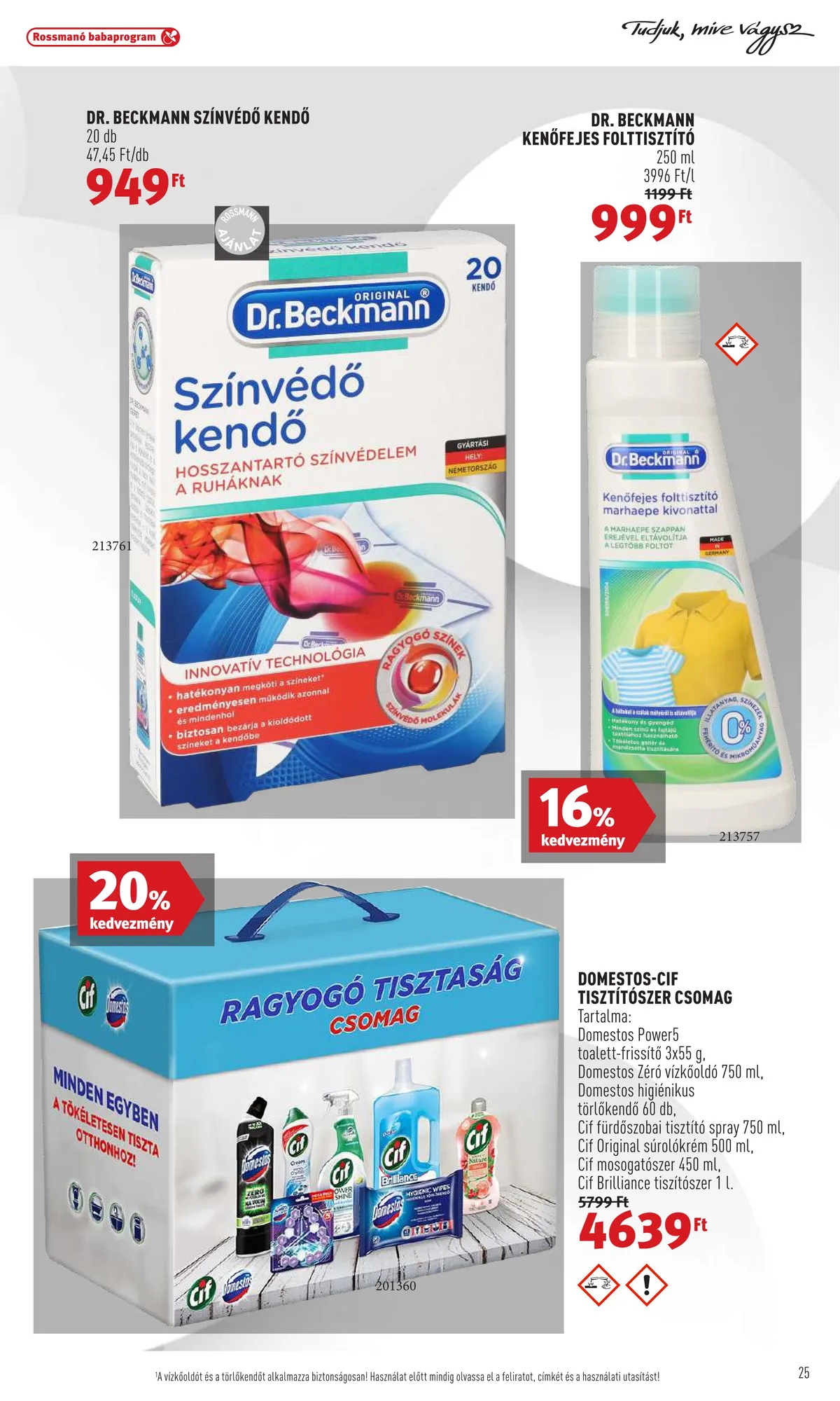 Rossmann akciós újság 06.27–07.06 – 25. oldal