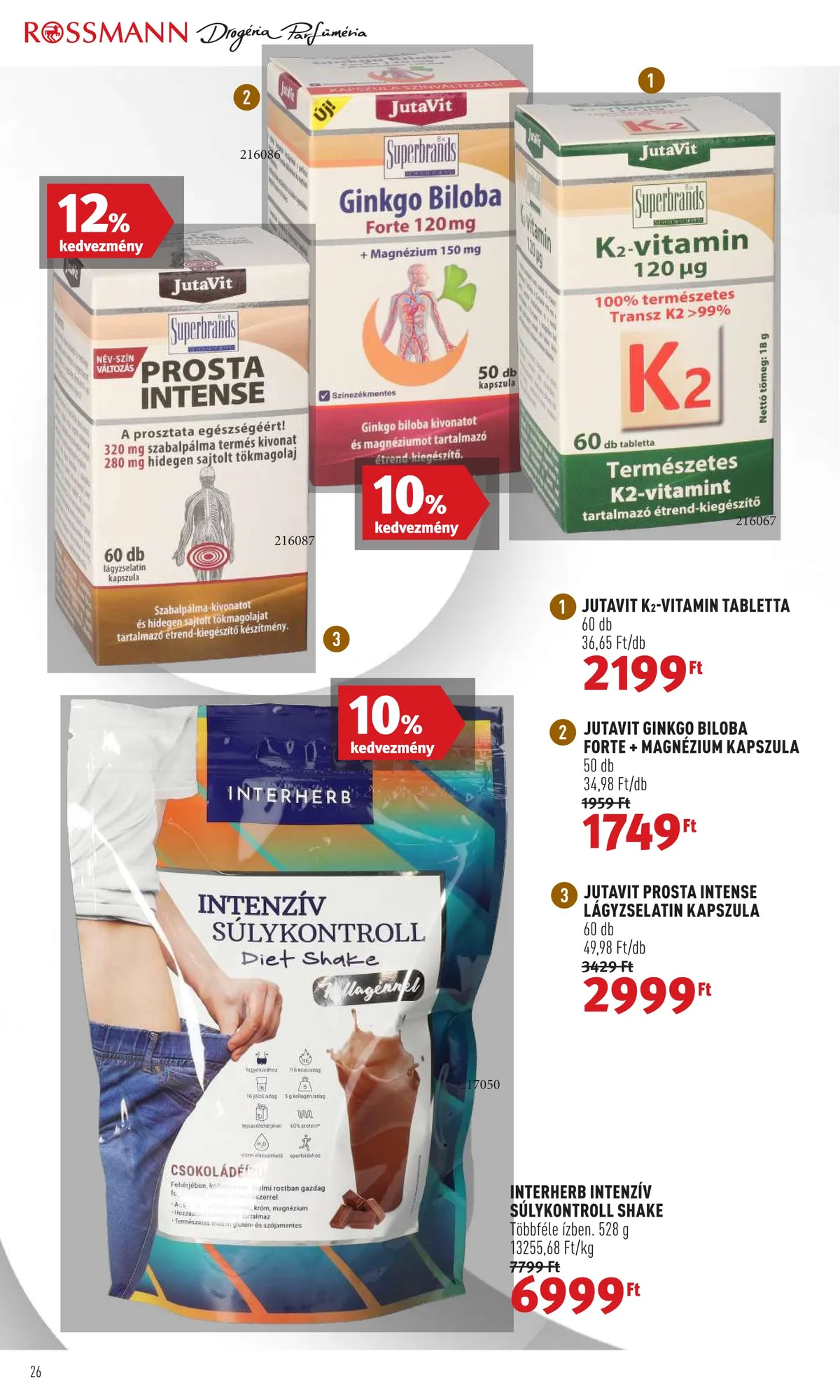 Rossmann akciós újság 06.27–07.06 – 26. oldal