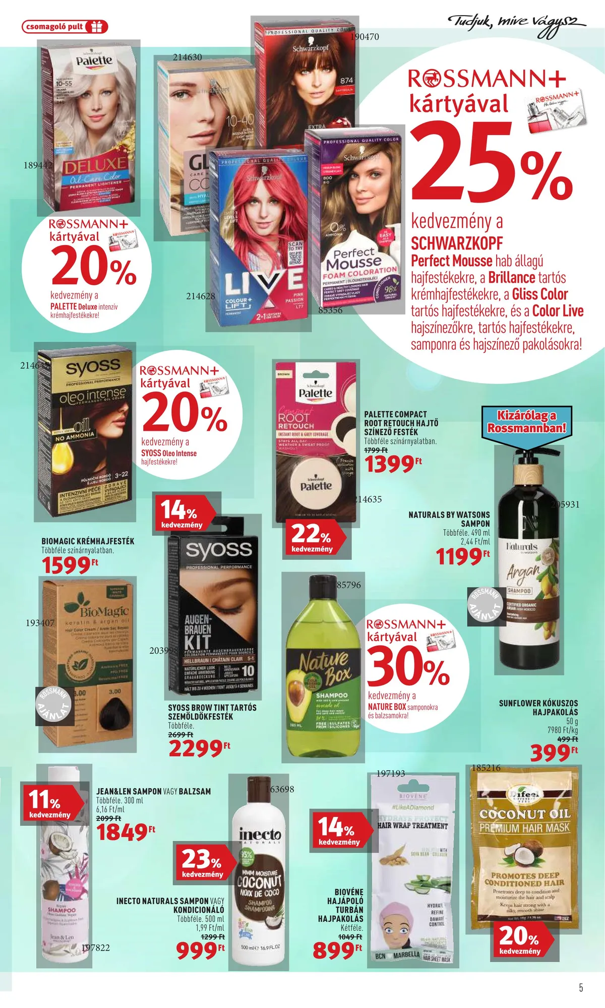 Rossmann akciós újság 06.27–07.06 – 5. oldal