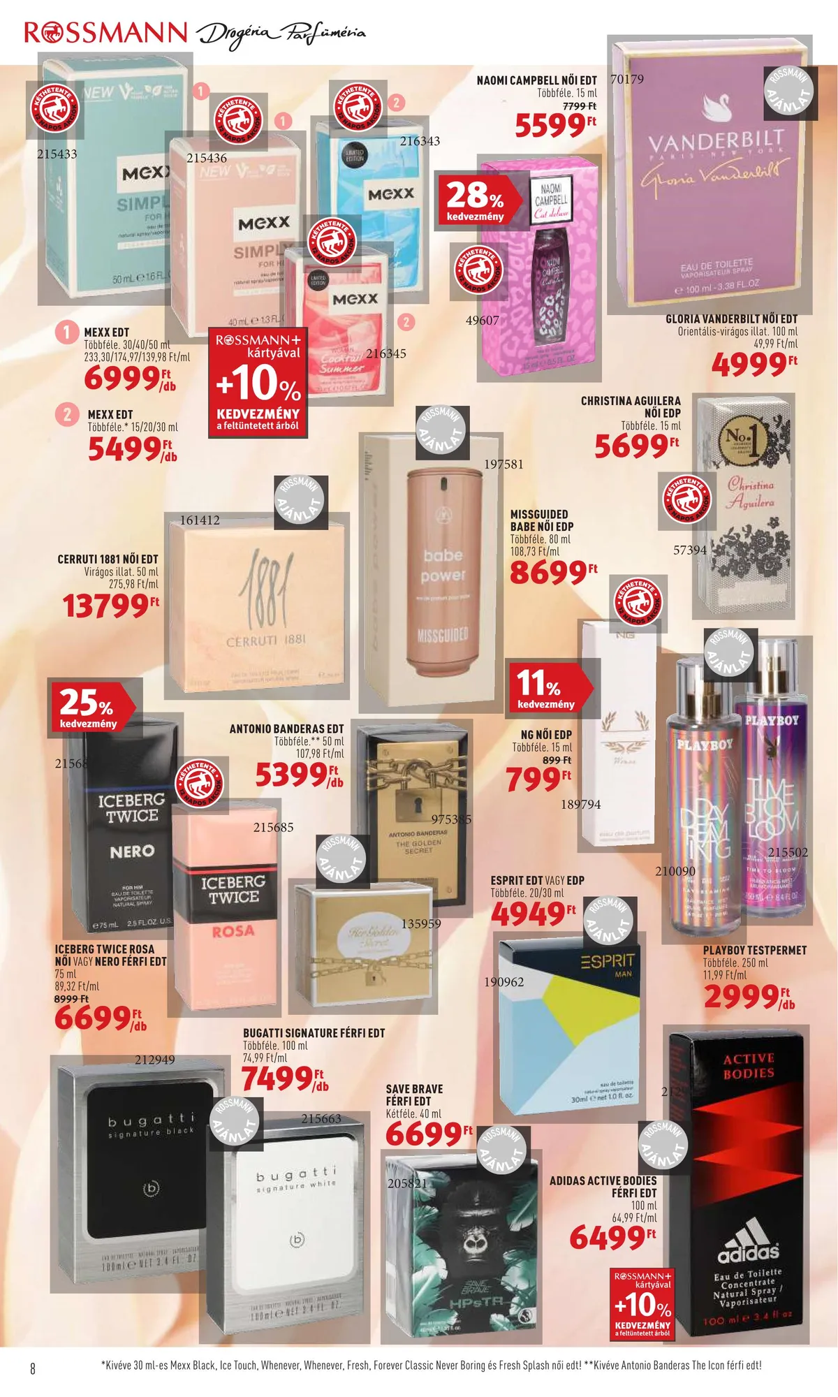 Rossmann akciós újság 07.11–07.22 – 8. oldal