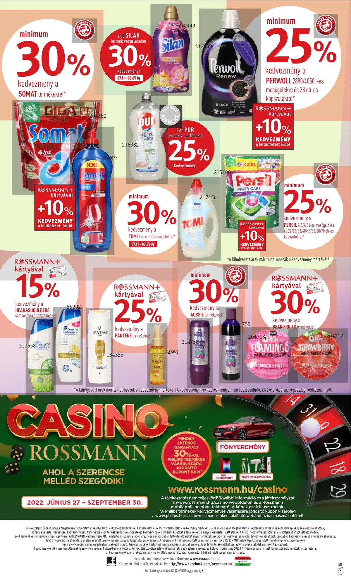 Rossmann akciós újság 07.25–08.05 – 20. oldal