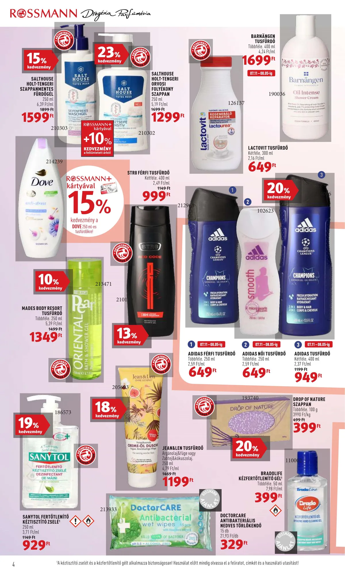 Rossmann akciós újság 07.25–08.05 – 4. oldal