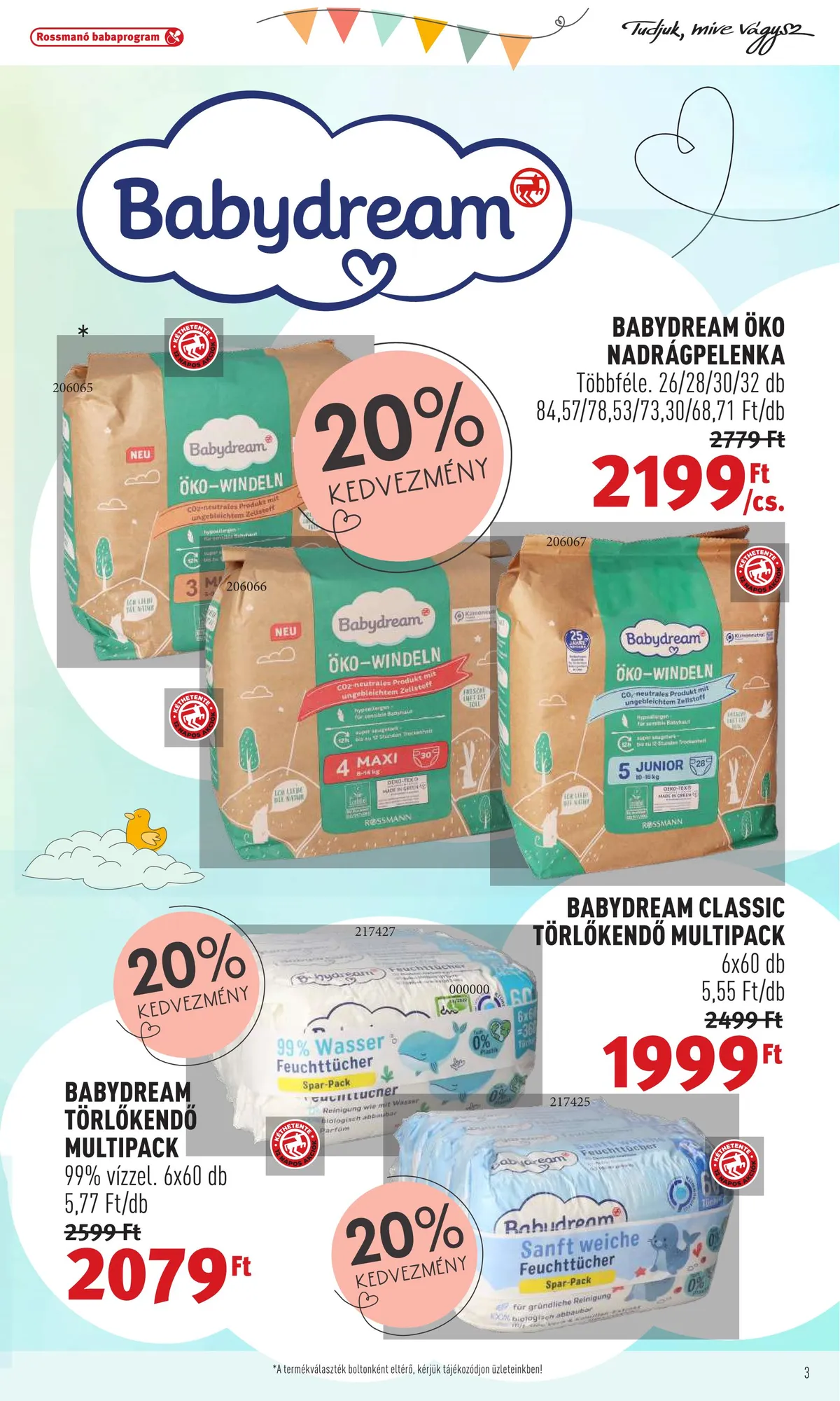 Rossmann akciós újság 08.08–08.19 – 3. oldal