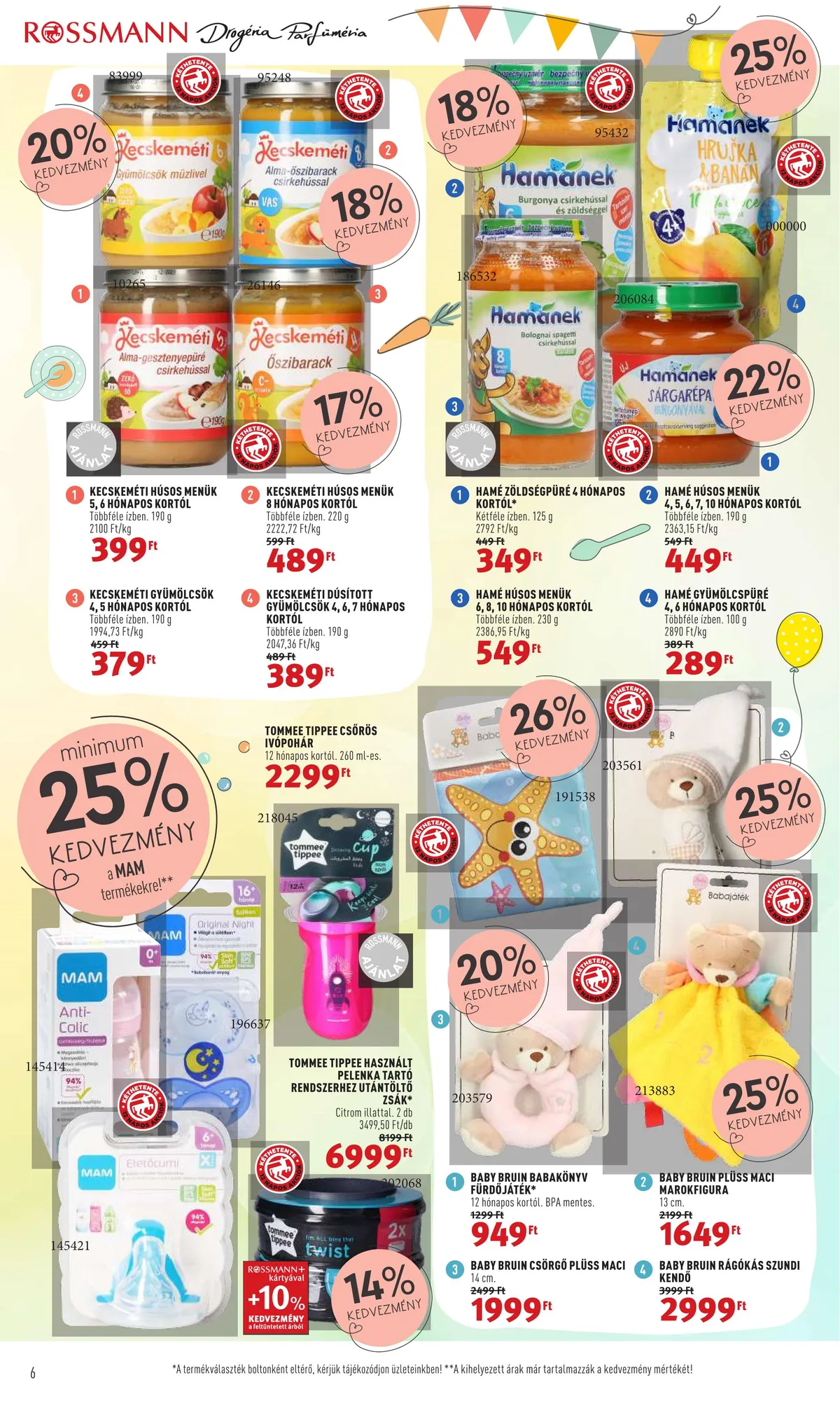 Rossmann akciós újság 08.08–08.19 – 6. oldal