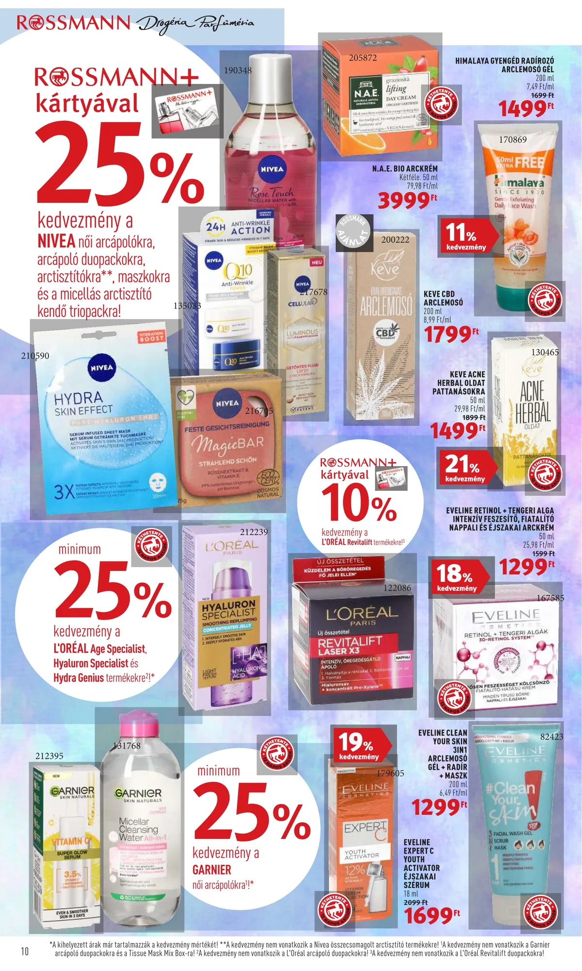 Rossmann akciós újság 08.22–09.02 – 10. oldal