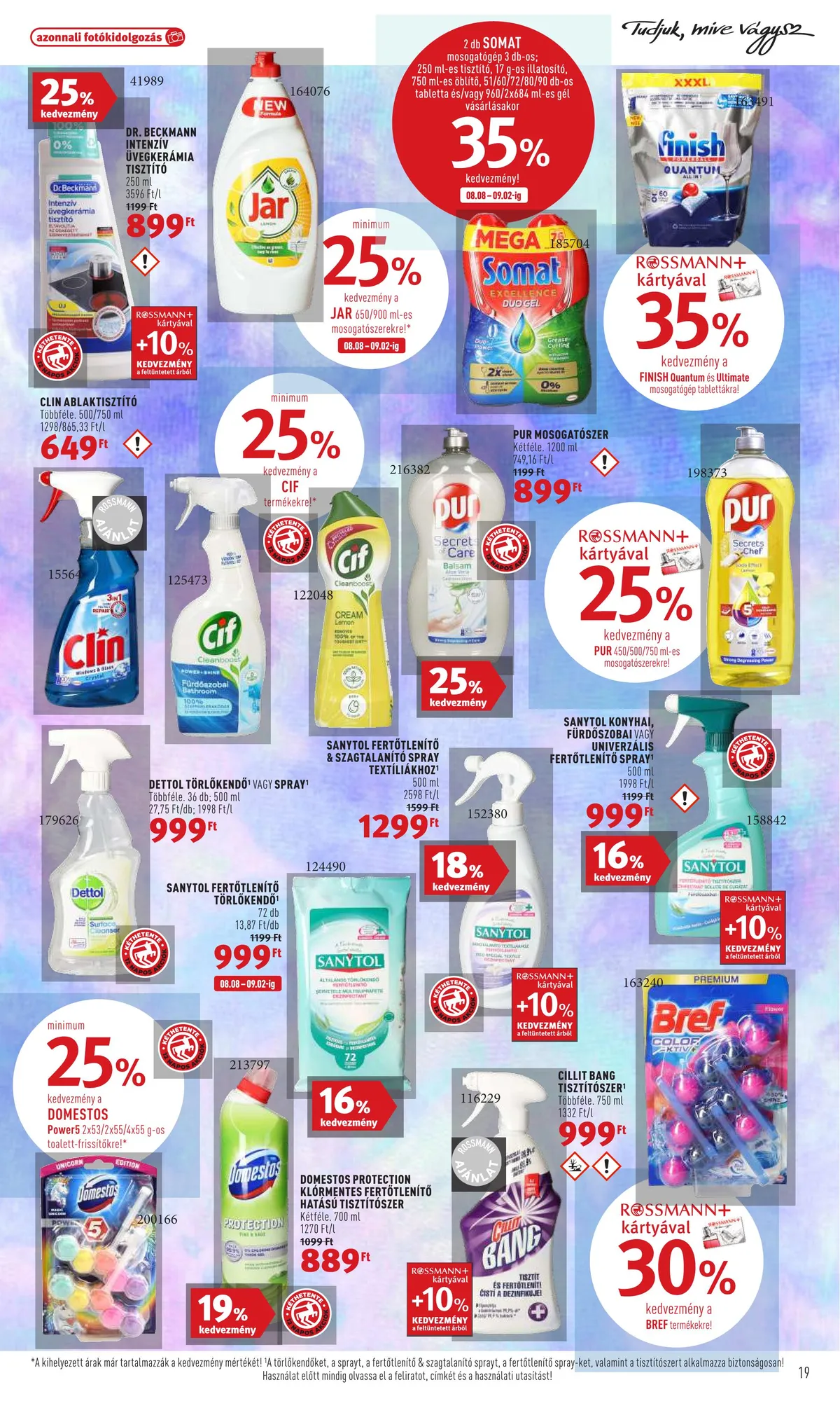 Rossmann akciós újság 08.22–09.02 – 19. oldal