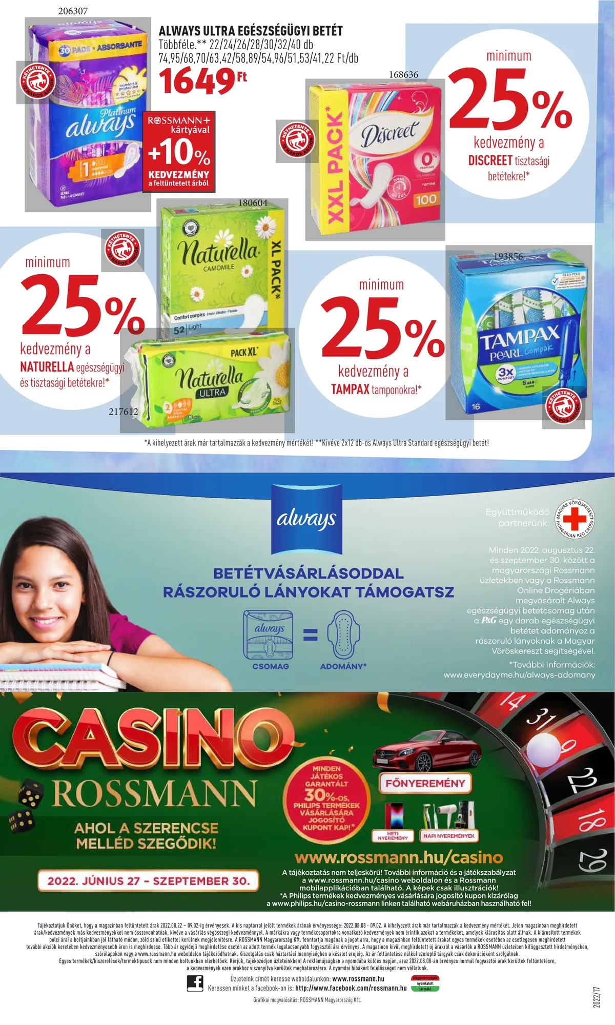 Rossmann akciós újság 08.22–09.02 – 24. oldal