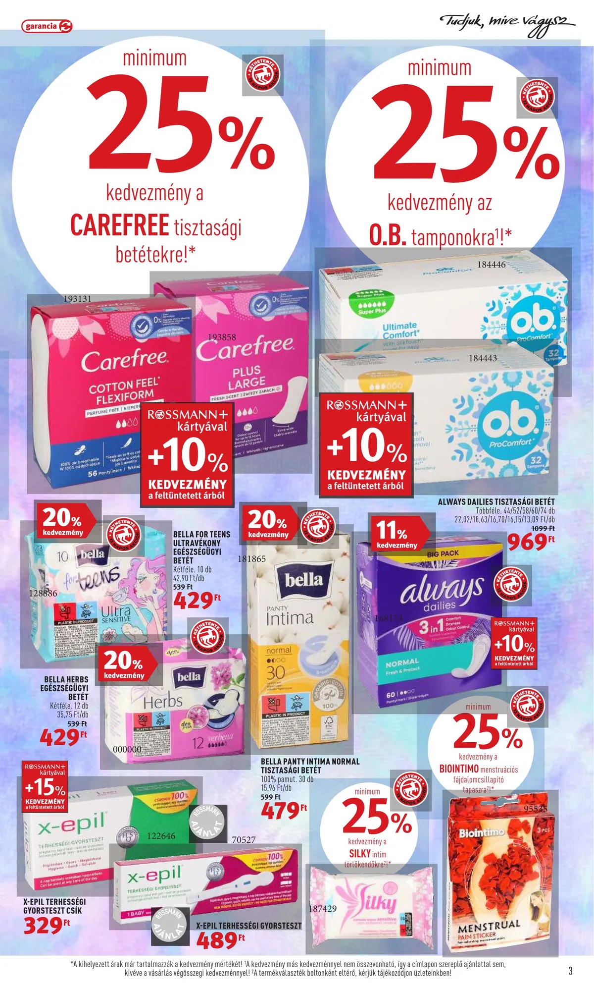 Rossmann akciós újság 08.22–09.02 – 3. oldal