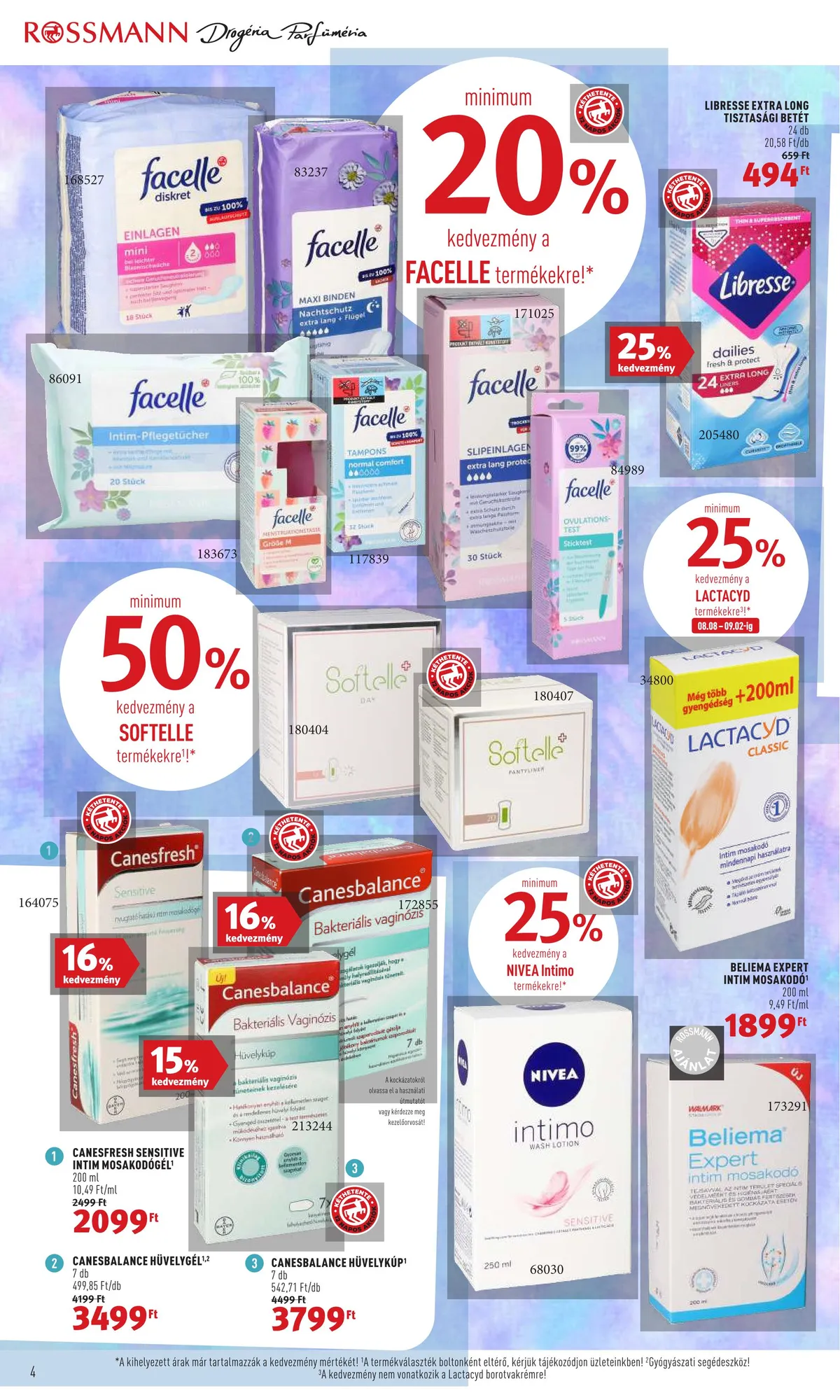 Rossmann akciós újság 08.22–09.02 – 4. oldal