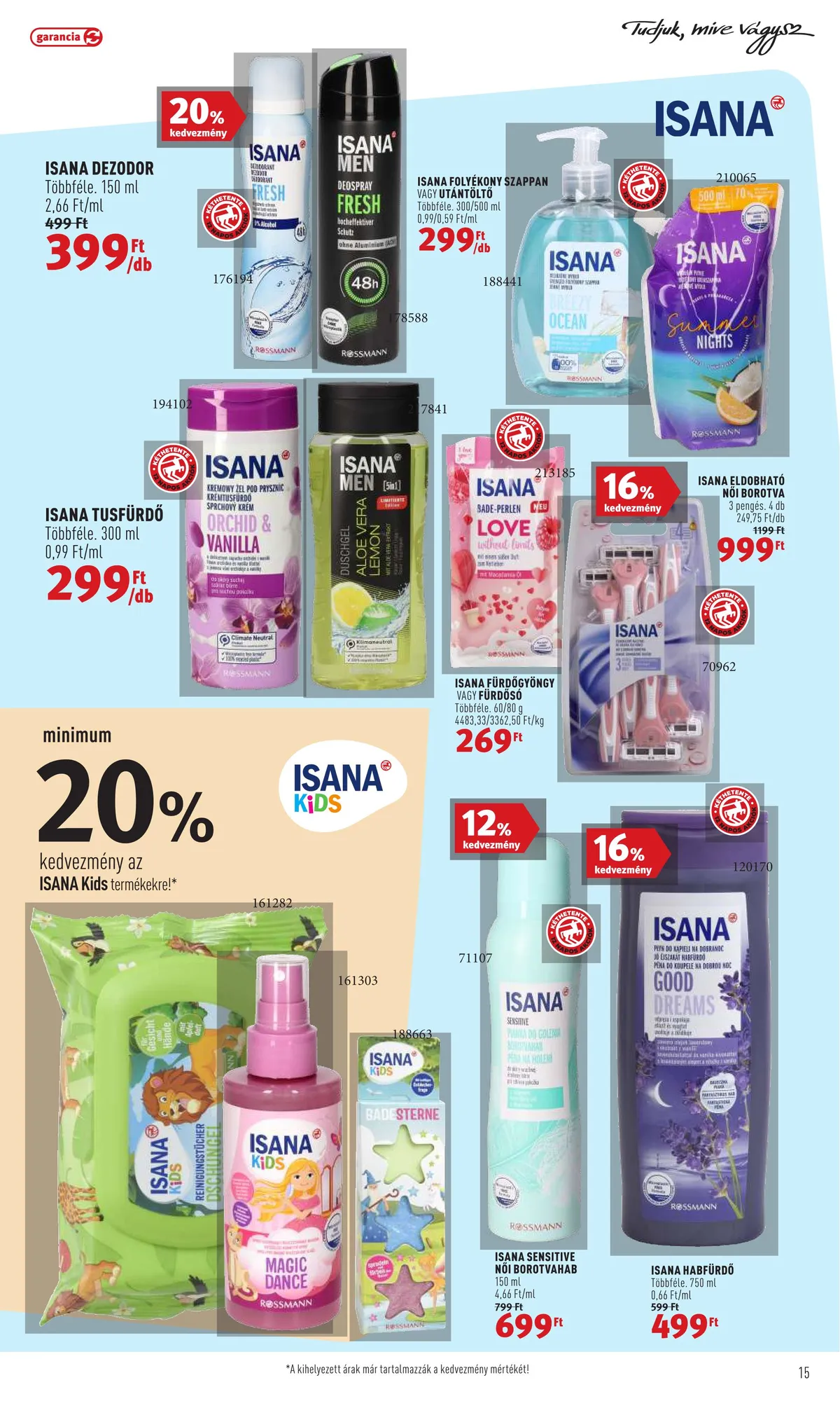 Rossmann akciós újság 09.05–09.16 – 15. oldal