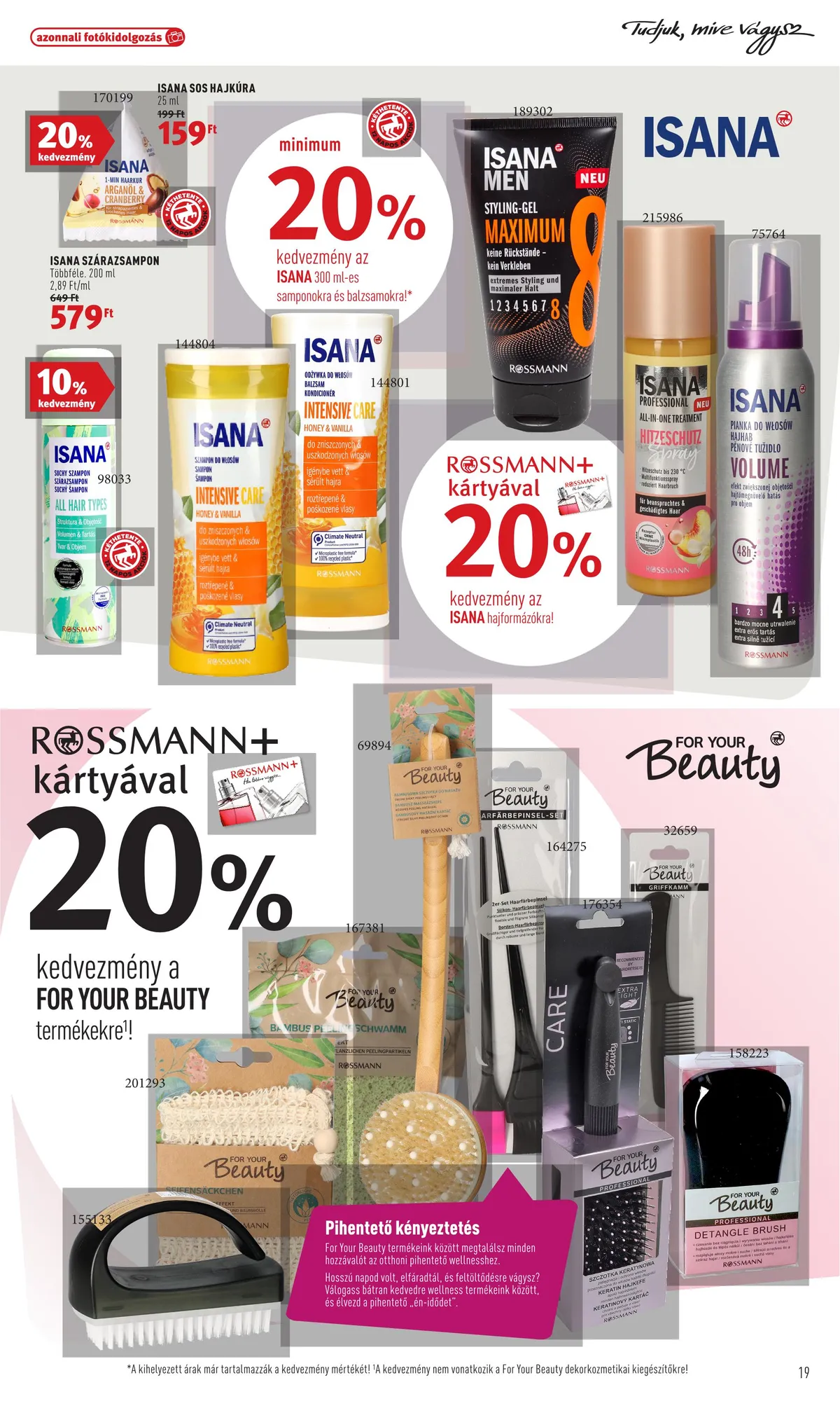 Rossmann akciós újság 09.05–09.16 – 19. oldal
