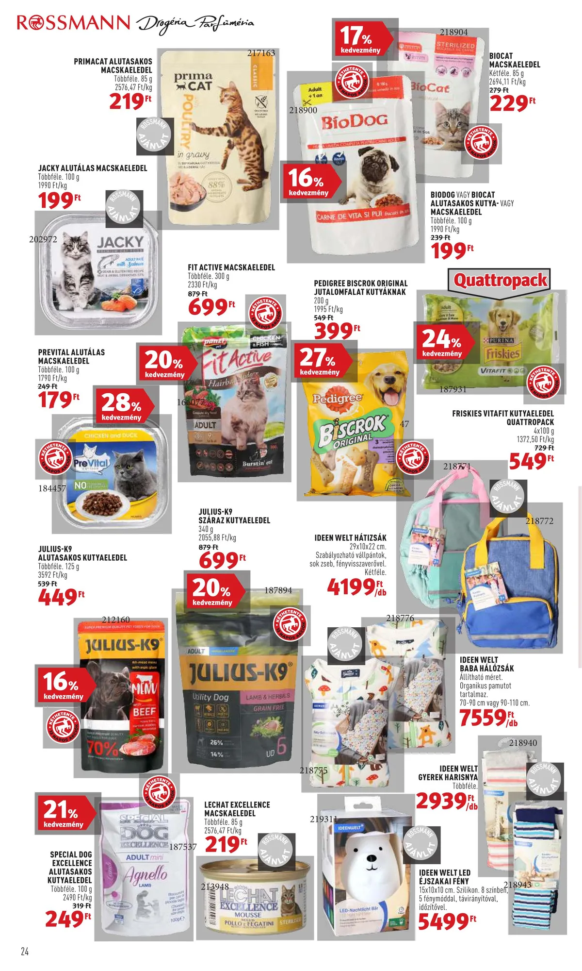 Rossmann akciós újság 09.05–09.16 – 24. oldal