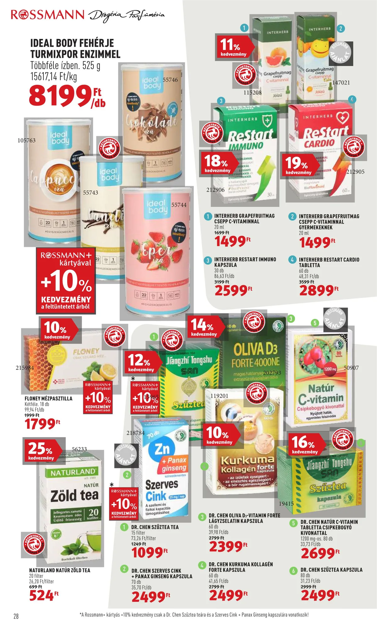Rossmann akciós újság 09.05–09.16 – 28. oldal