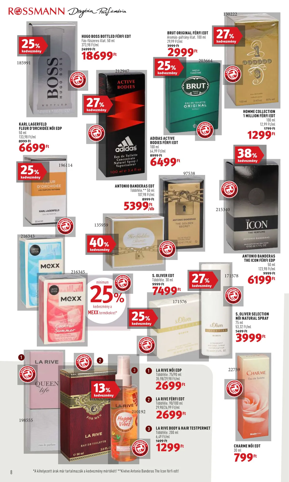 Rossmann akciós újság 09.05–09.16 – 8. oldal