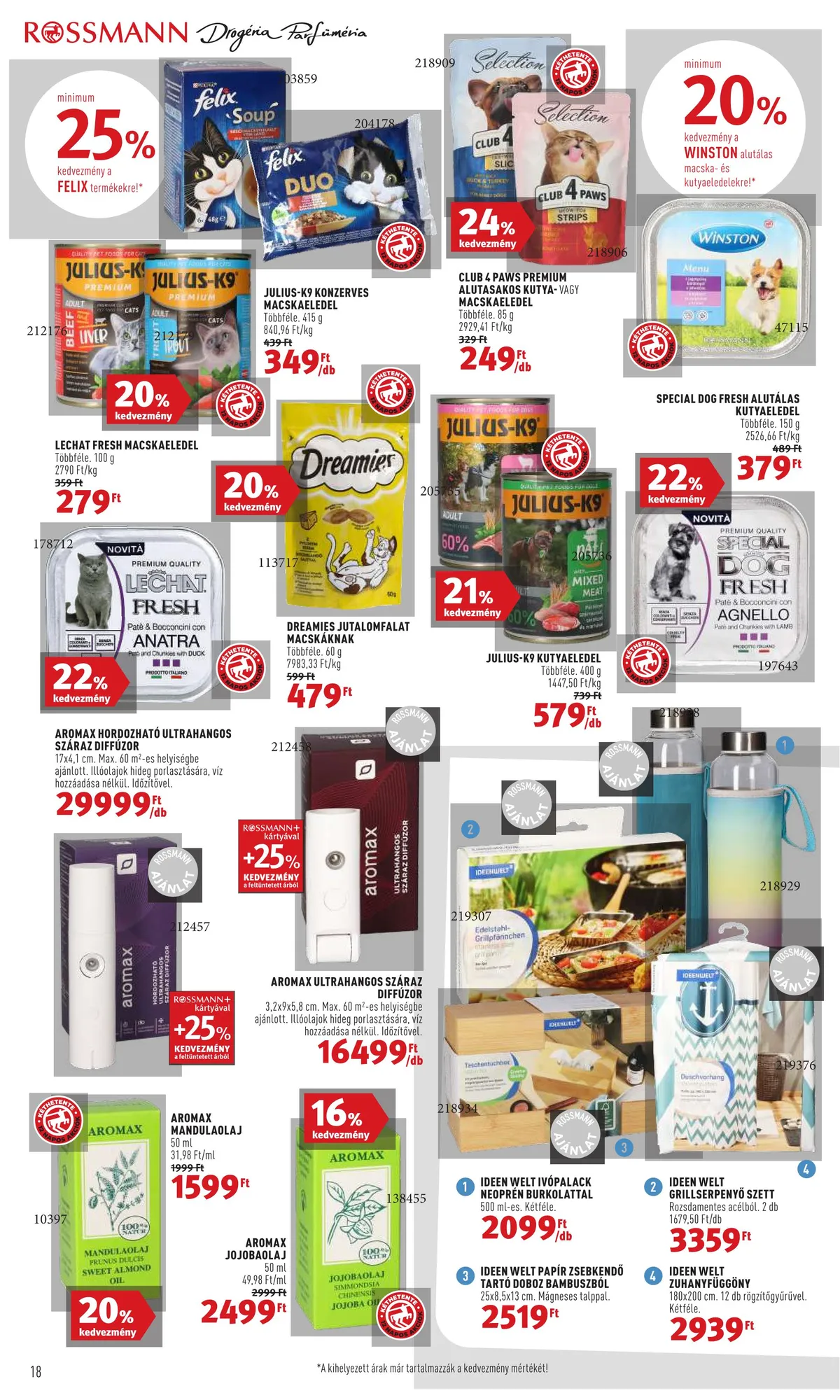 Rossmann akciós újság 09.19–09.30 – 18. oldal