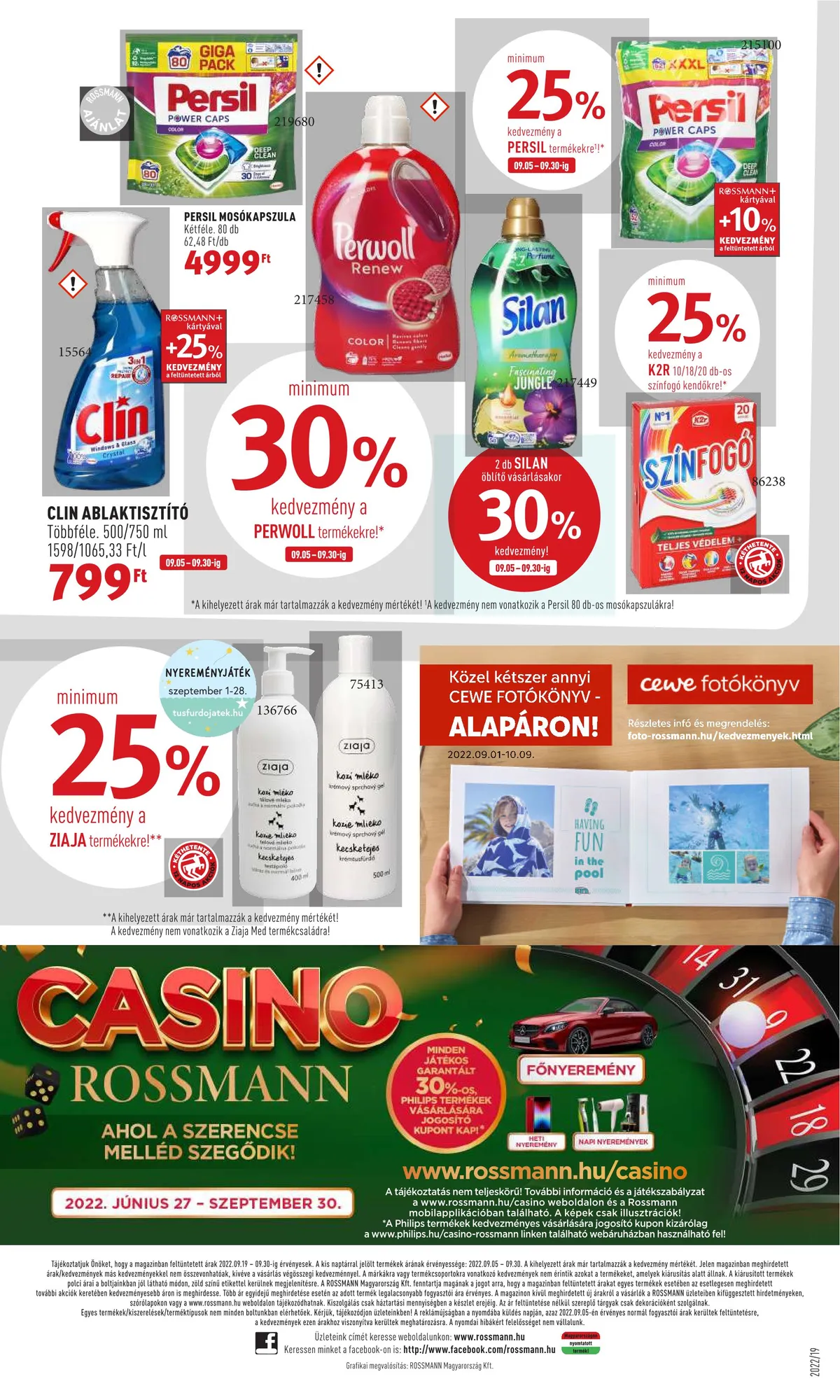 Rossmann akciós újság 09.19–09.30 – 20. oldal