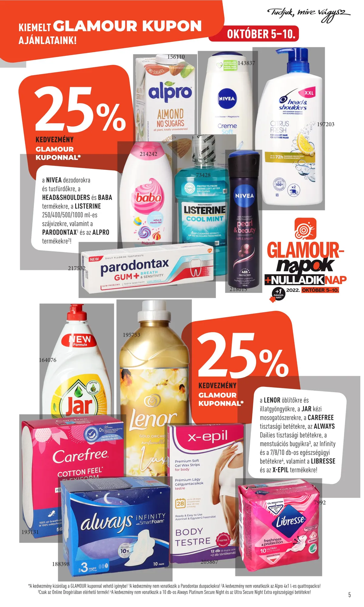 Rossmann akciós újság 10.03–10.14 – 5. oldal