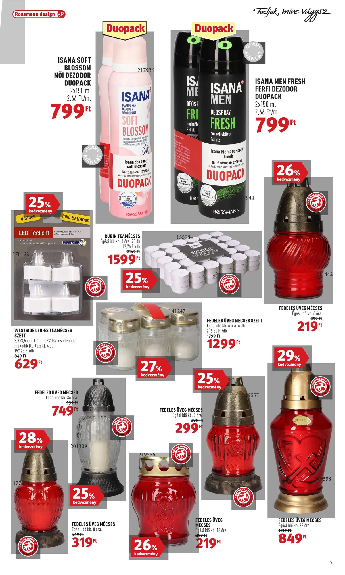 Rossmann akciós újság 10.03–10.14 – 7. oldal
