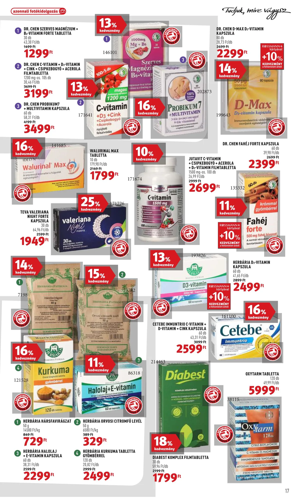 Rossmann akciós újság 10.17–10.28 – 17. oldal
