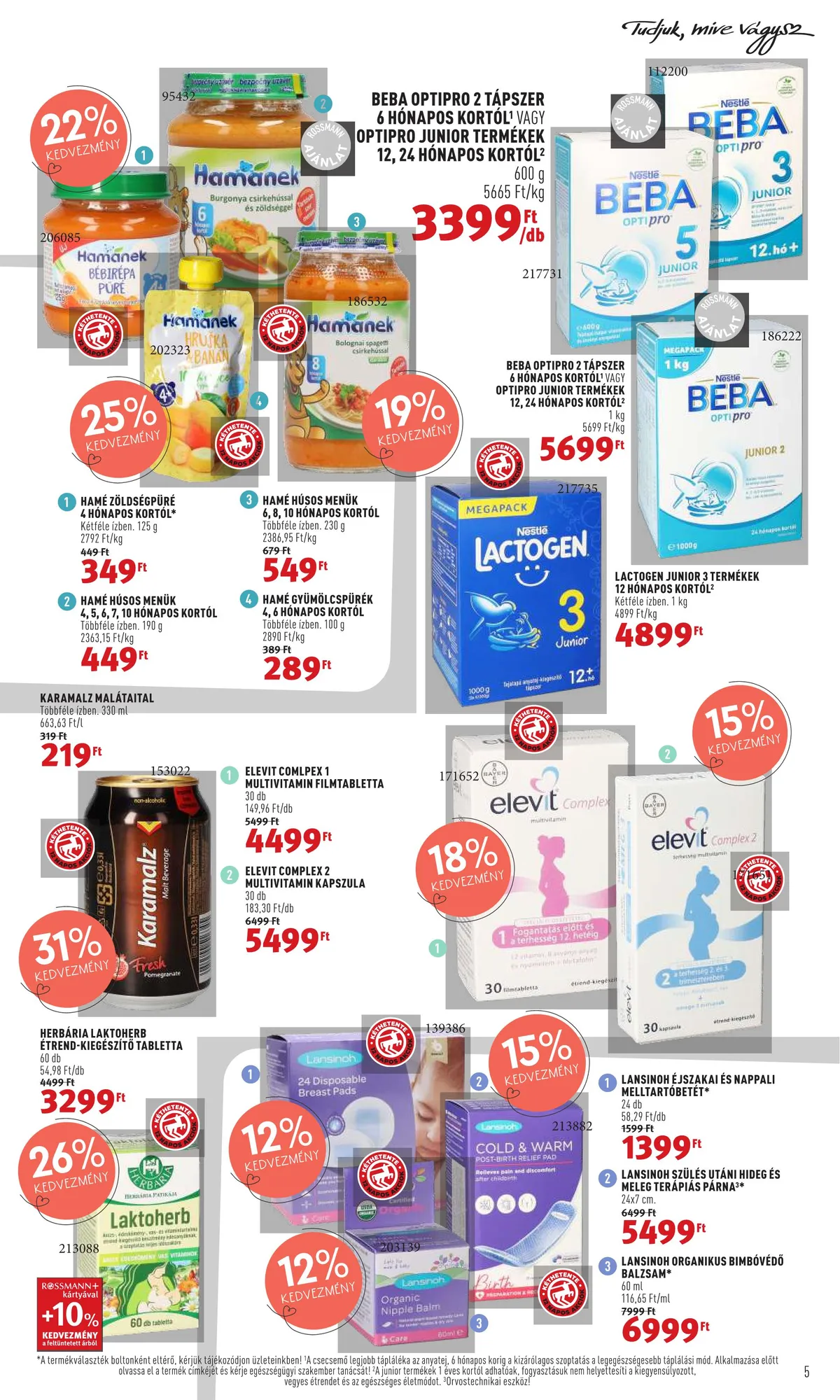 Rossmann akciós újság 10.17–10.28 – 5. oldal