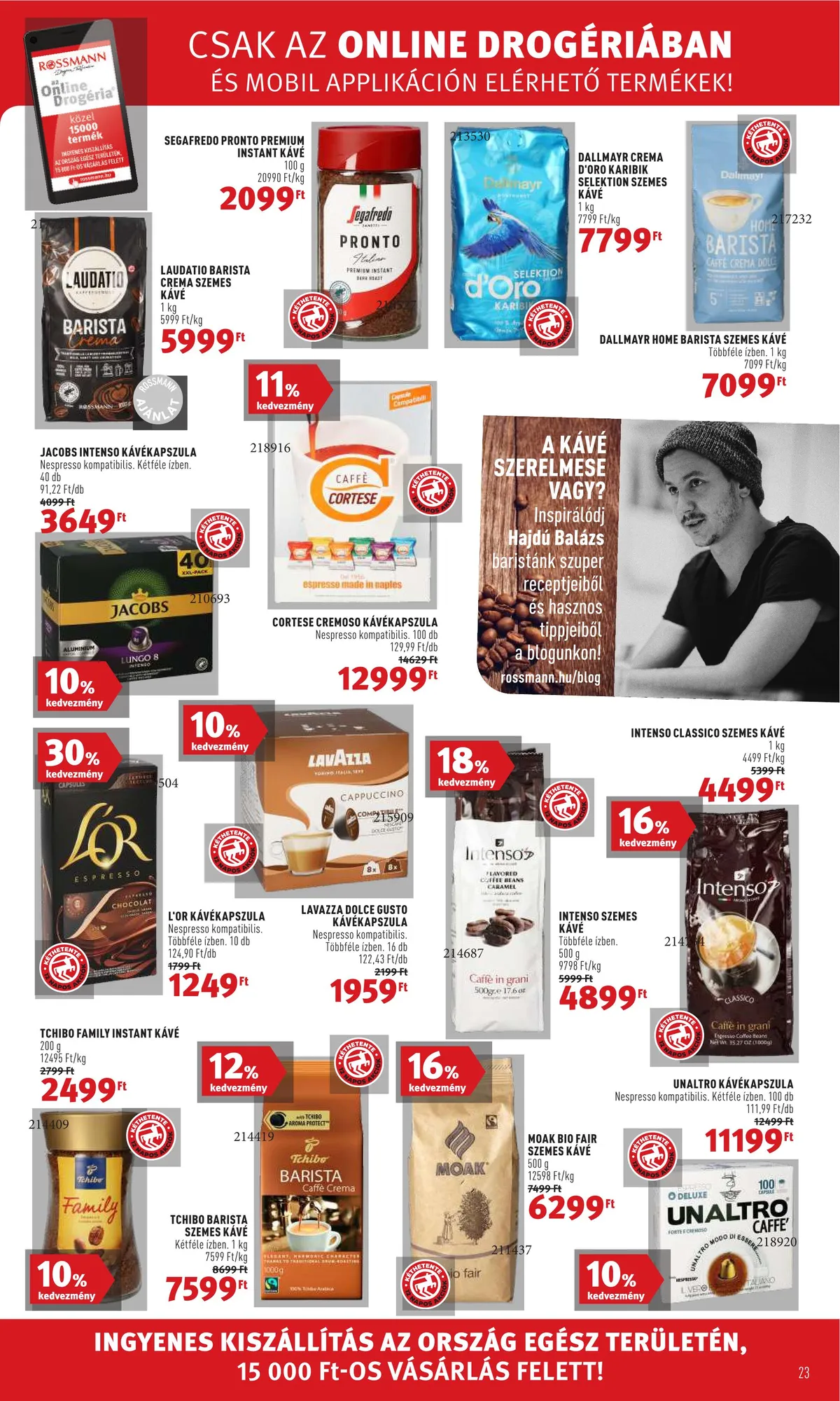 Rossmann akciós újság 10.31–11.11 – 23. oldal