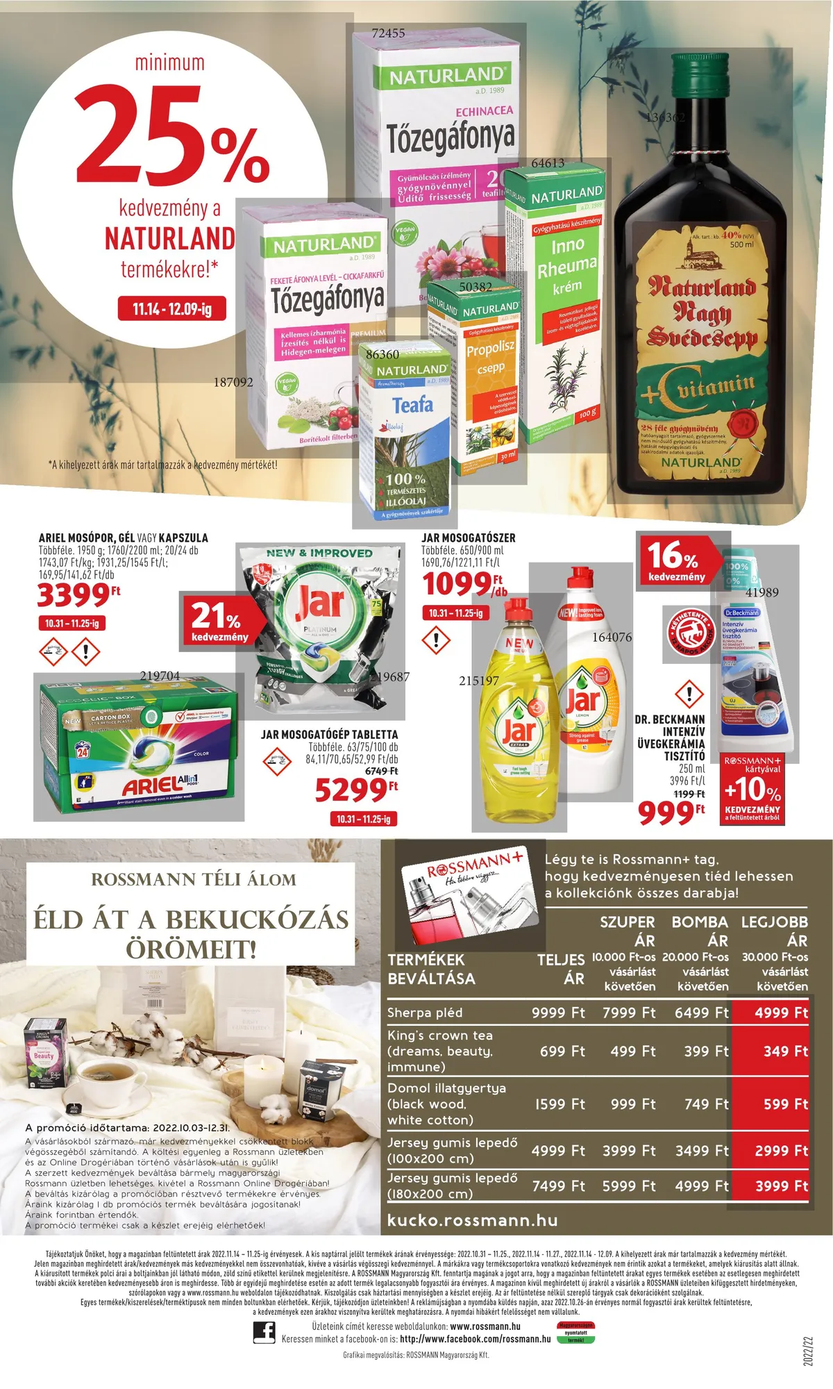Rossmann akciós újság 11.14–11.25 – 20. oldal