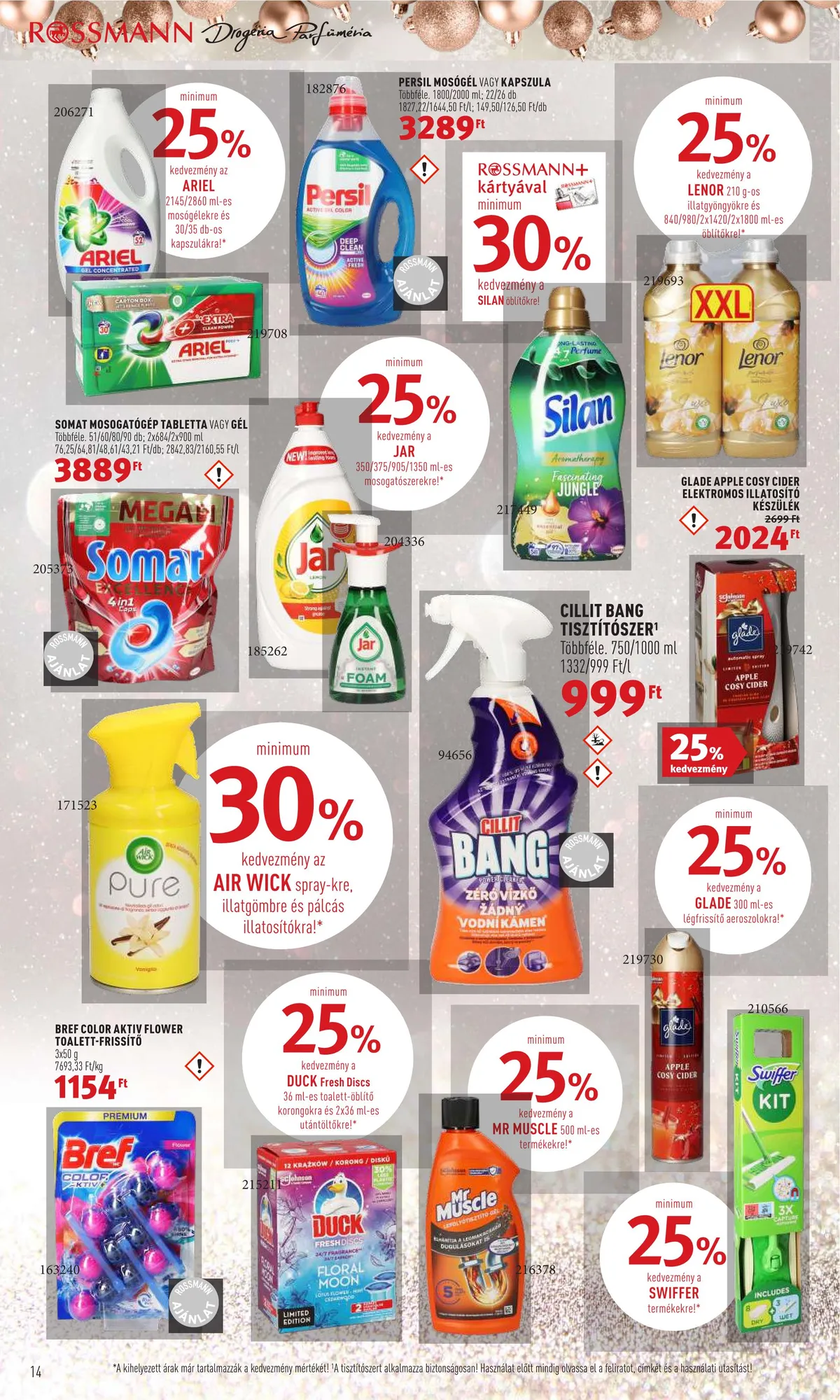 Rossmann akciós újság 11.28–12.02 – 14. oldal