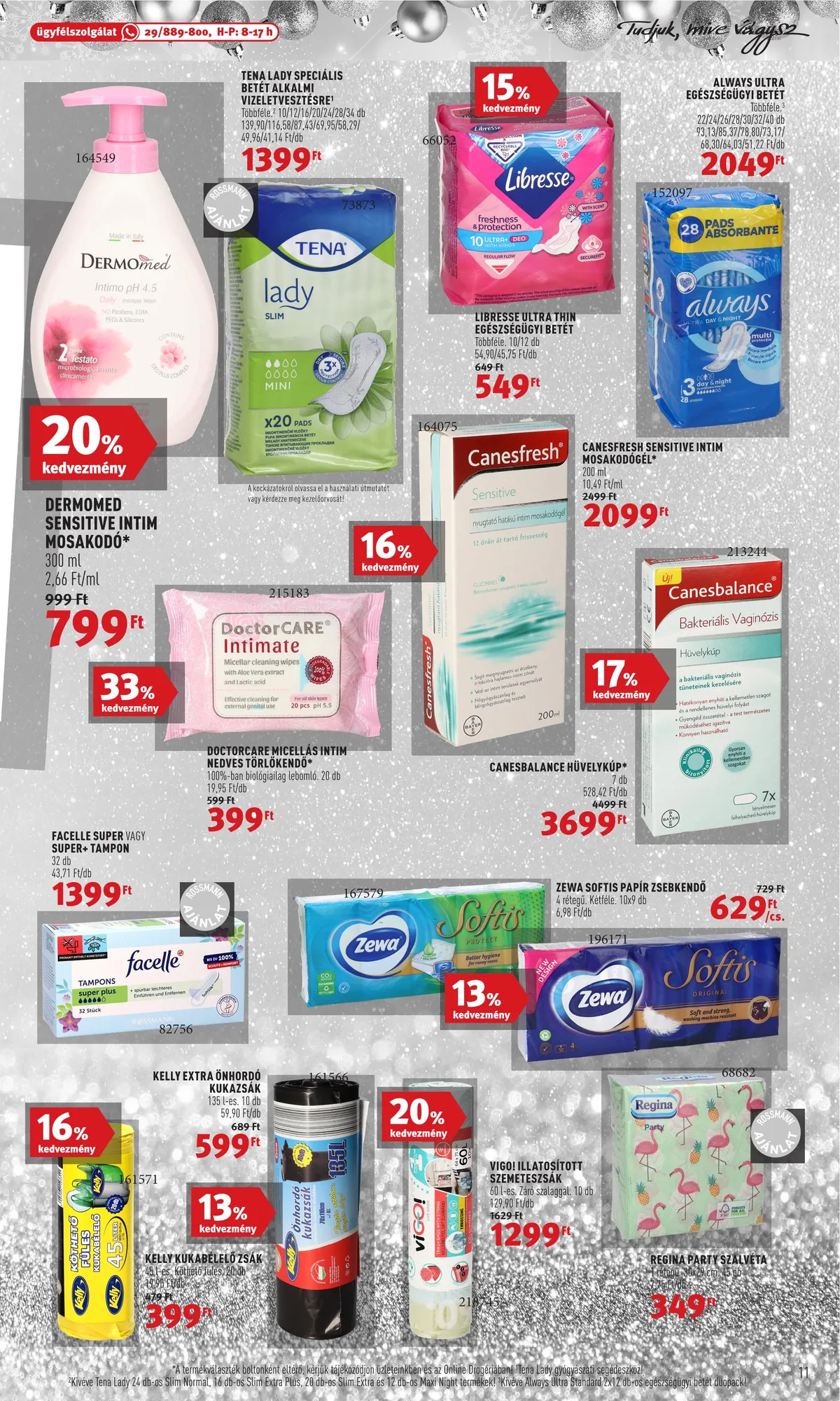 Rossmann akciós újság 12.05–12.09 – 11. oldal
