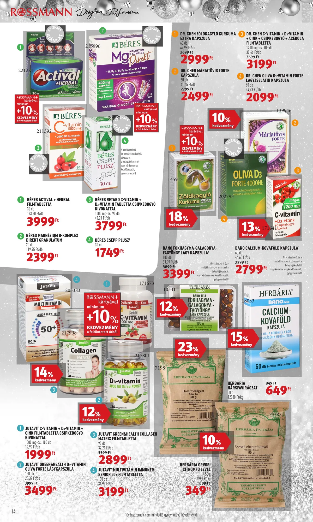Rossmann akciós újság 12.05–12.09 – 14. oldal