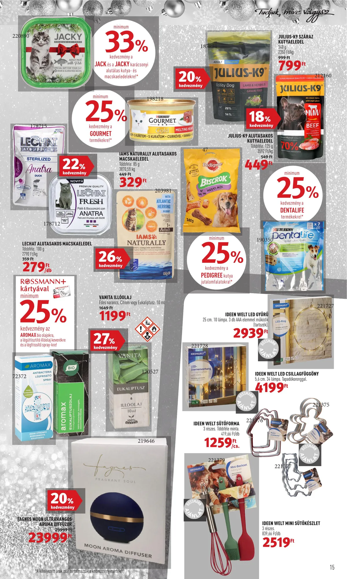 Rossmann akciós újság 12.05–12.09 – 15. oldal